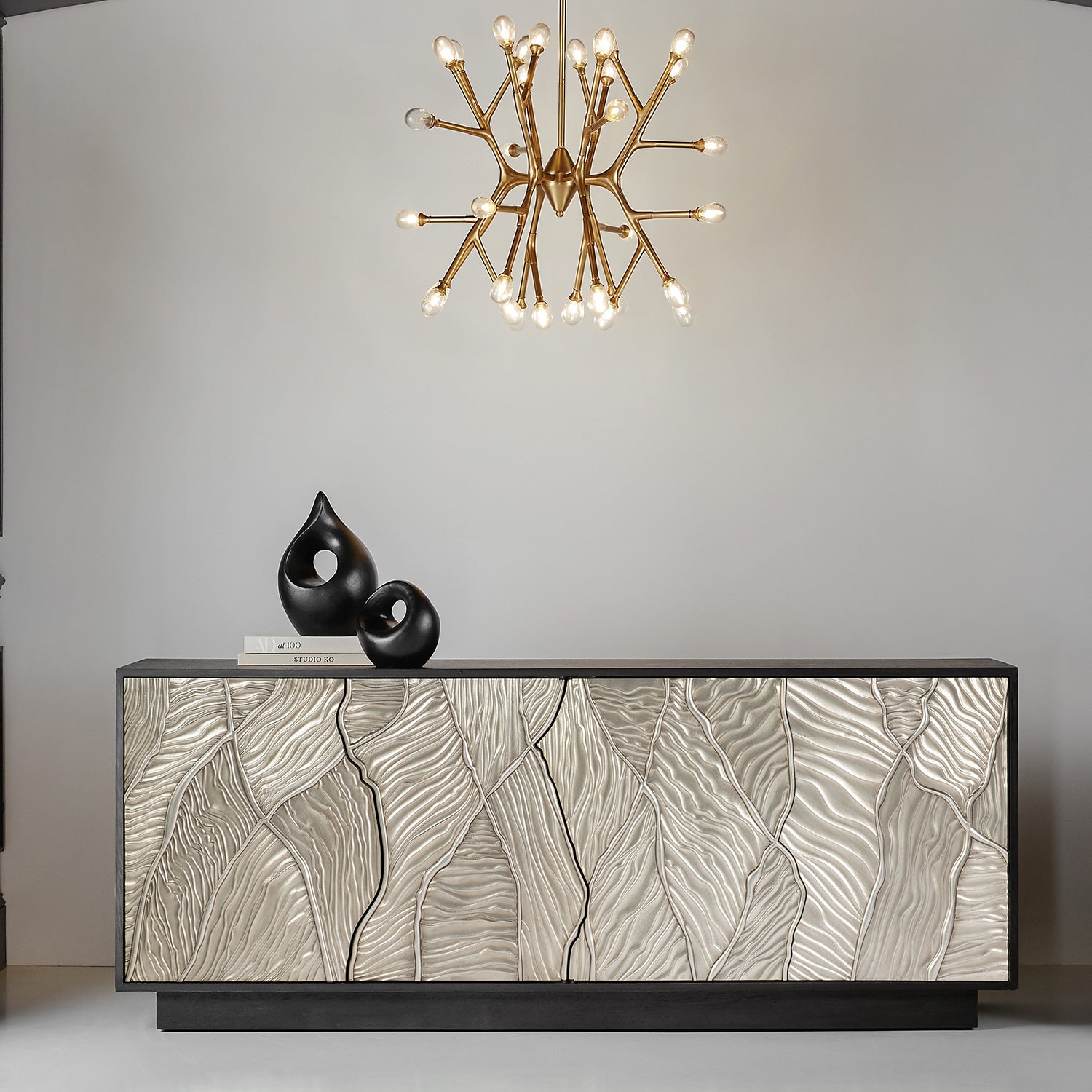 Hooker Furniture Melange Summit Gorge Entertainment Console