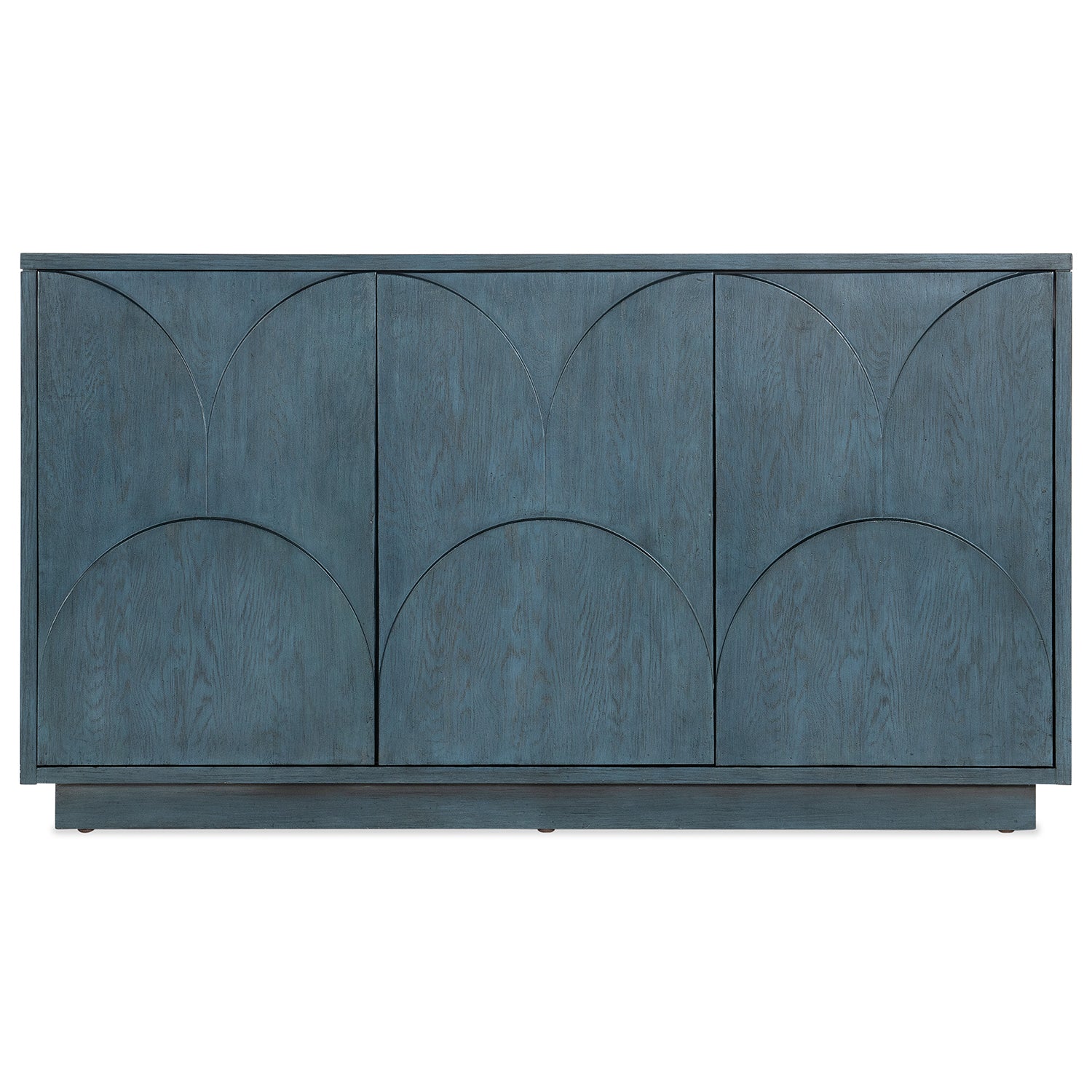 Hooker Furniture Melange Round Valley Three Door Entertainment Credenza