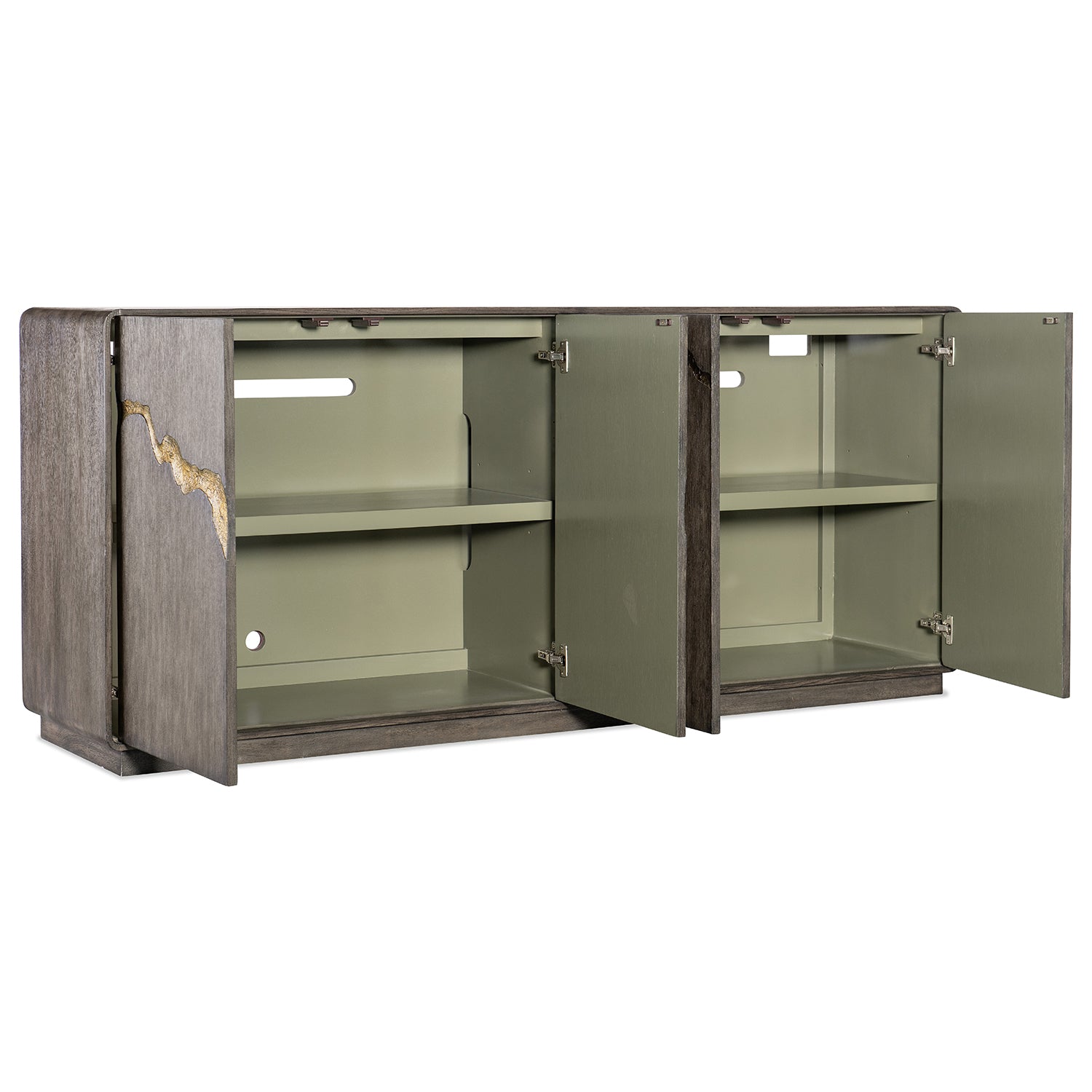 Hooker Furniture Melange Fissured Entertainment Credenza