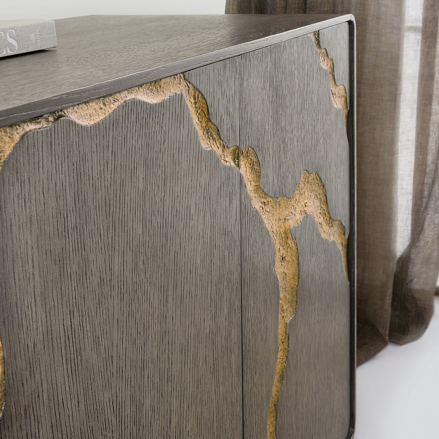 Hooker Furniture Melange Fissured Entertainment Credenza