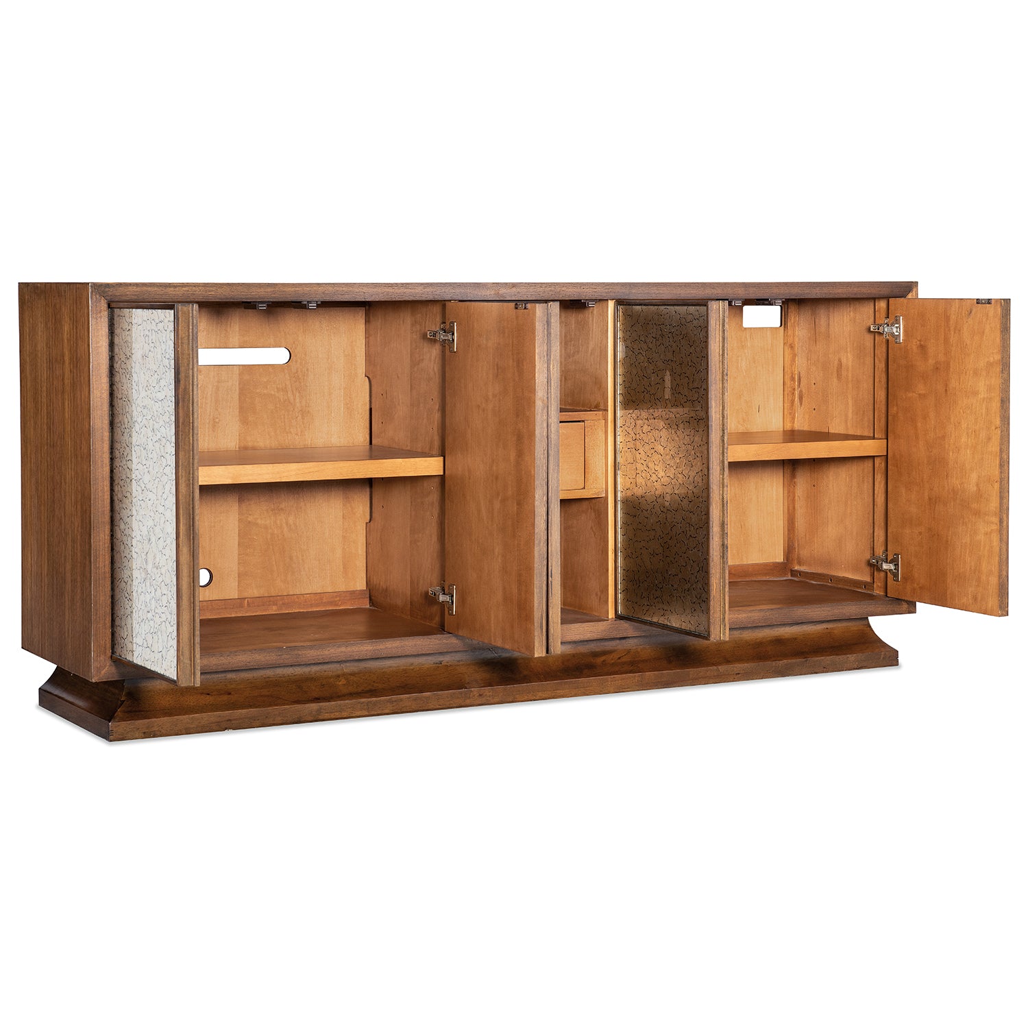 Hooker Furniture Melange Lloyds Leopard Entertainment Credenza