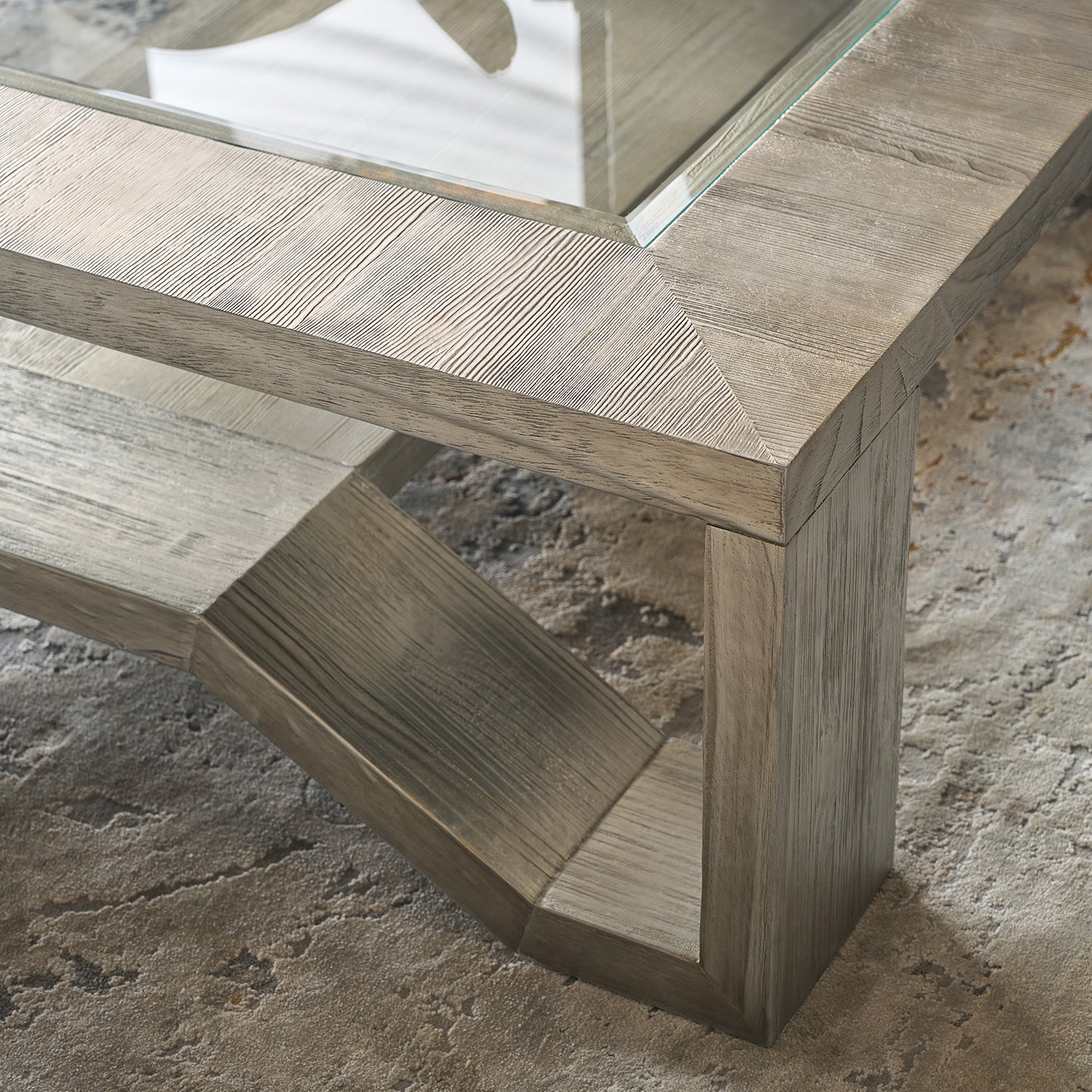 Hooker Furniture Melange Saber Cocktail Table