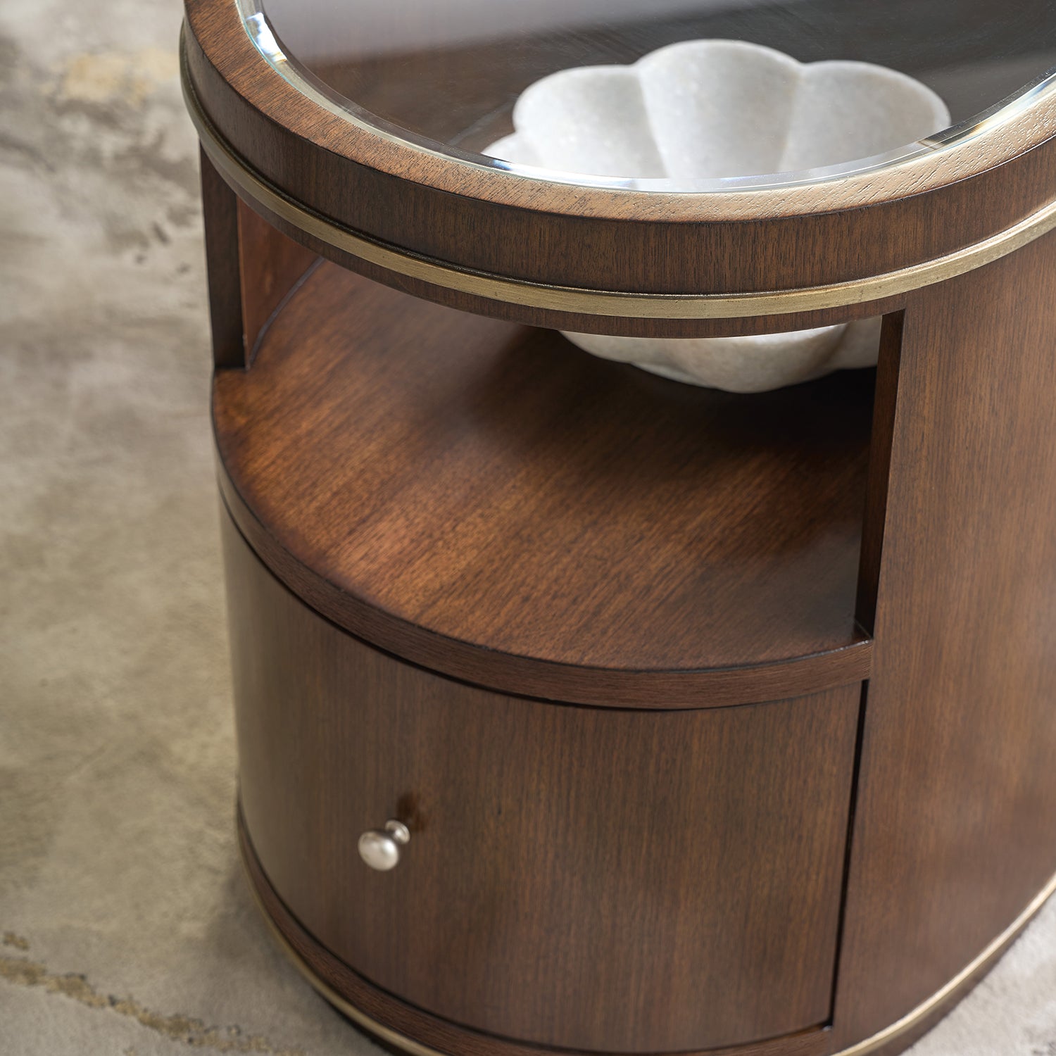 Hooker Furniture Melange Contours Side Table