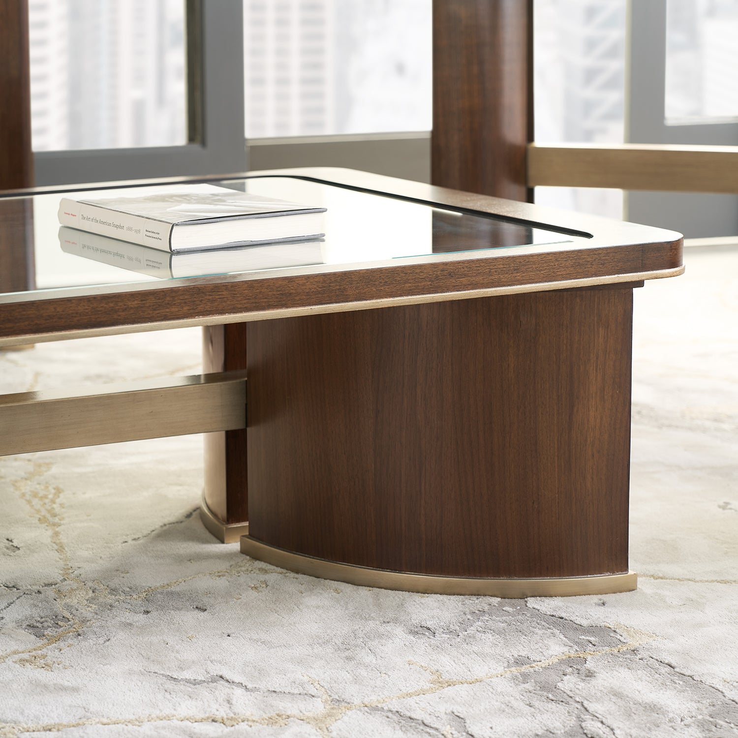 Hooker Furniture Melange Contours Cocktail Table