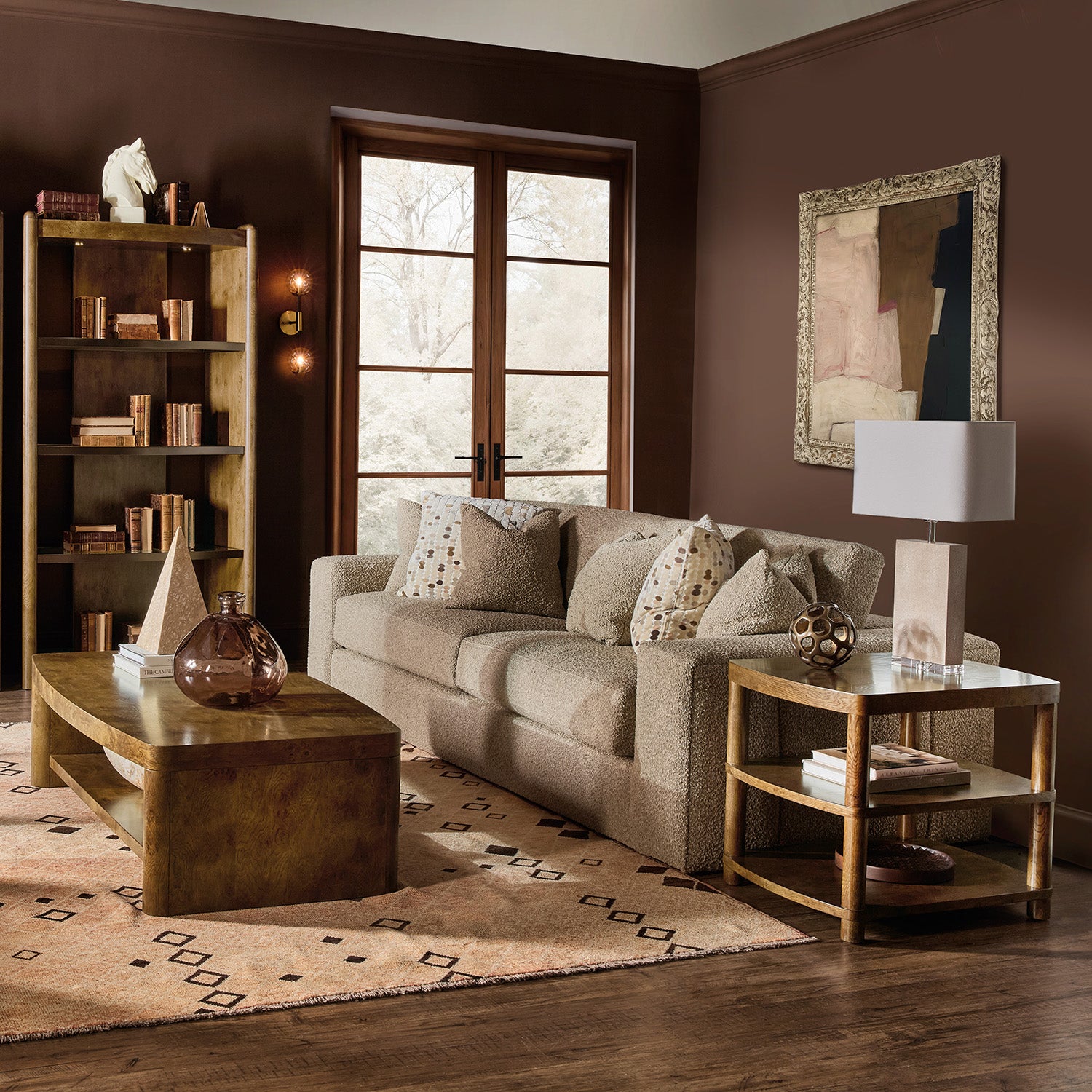 Hooker Furniture Melange Romano End Table Set of 2