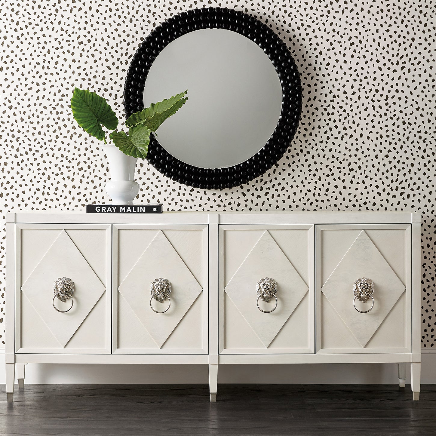 Hooker Furniture Melange Leo Four Door Credenza