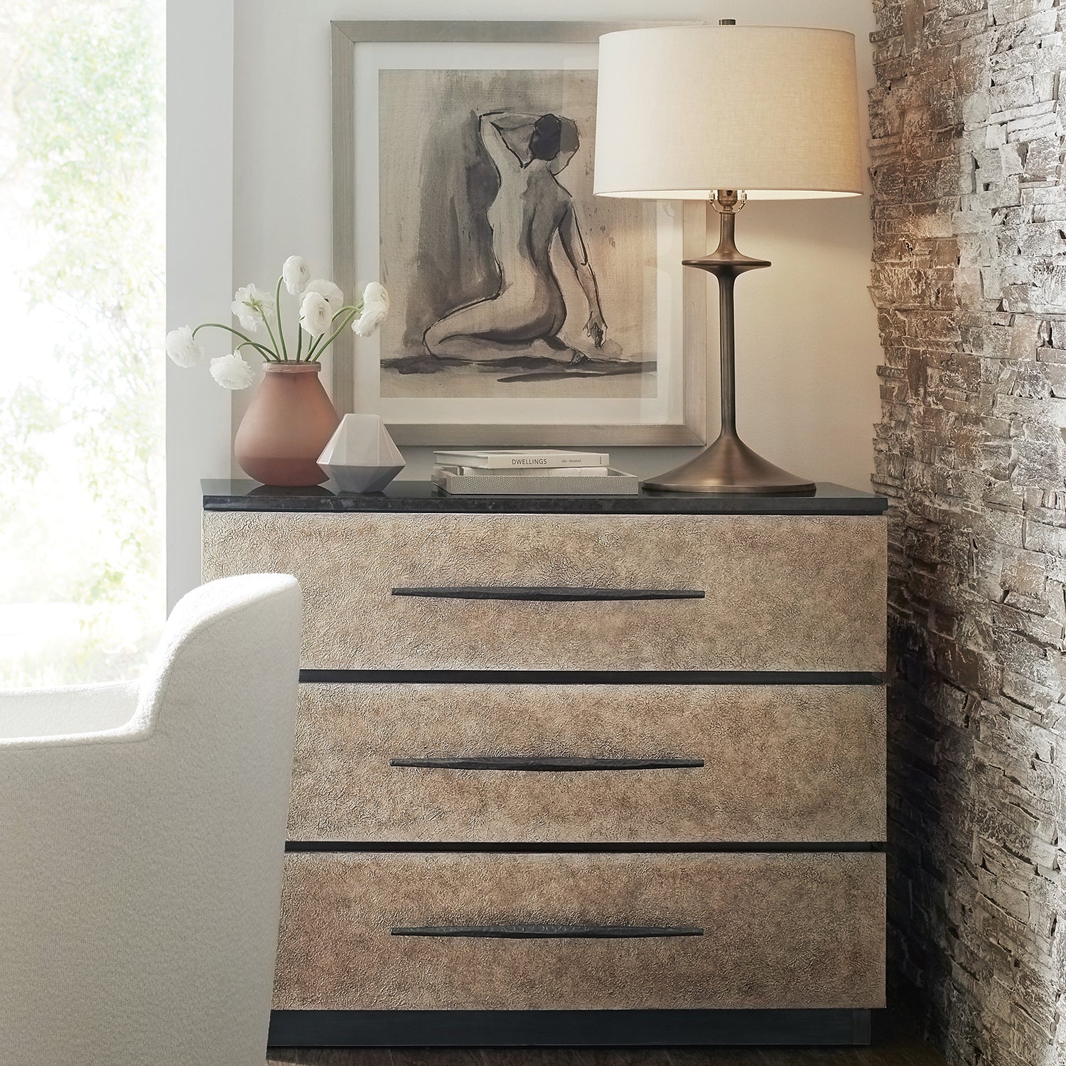 Hooker Furniture Melange Stacked Chest
