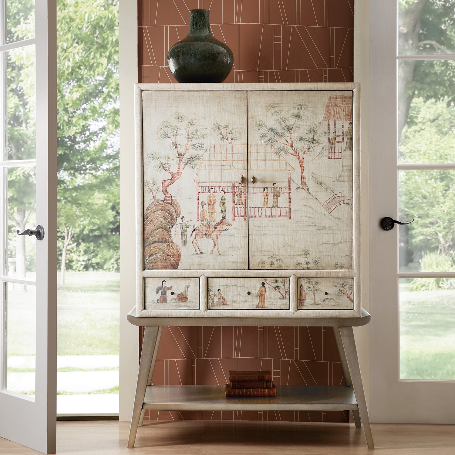 Hooker Furniture Melange Dynasty Accent Chest - Thumbnail 2
