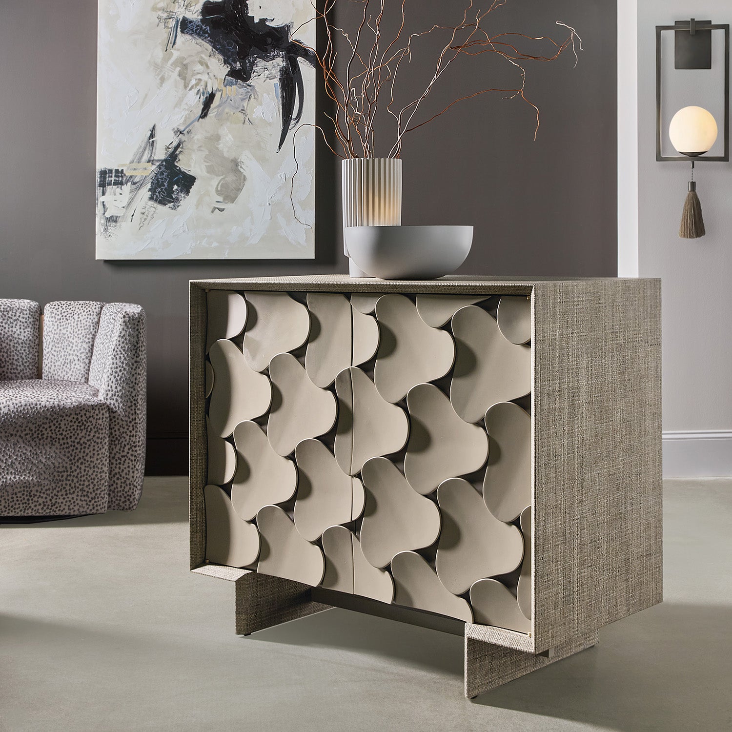 Hooker Furniture Melange Pinwheel Hall Chest