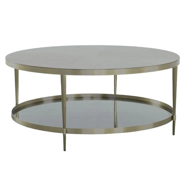 Fairfield Chair x Libby Langdon Marlowe Tiered Round Cocktail Table