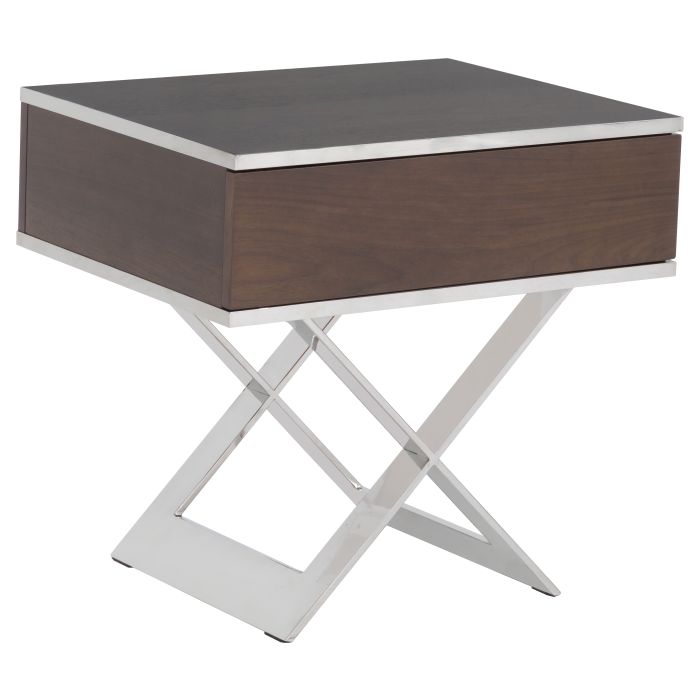 Fairfield Chair x Libby Langdon Carlson Smoked Stone End Table