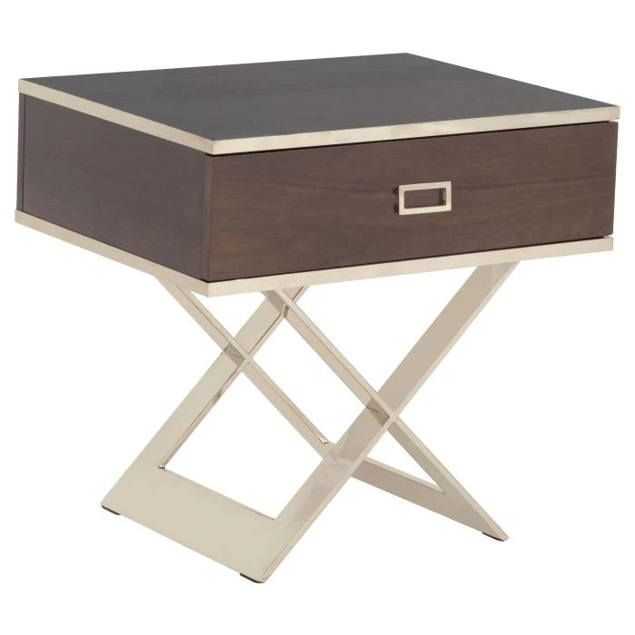 Fairfield Chair x Libby Langdon Carlson Sheer Dove End Table