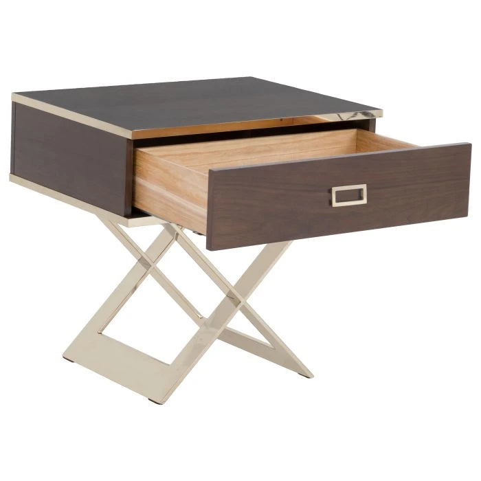 Fairfield Chair x Libby Langdon Carlson Sheer Dove End Table