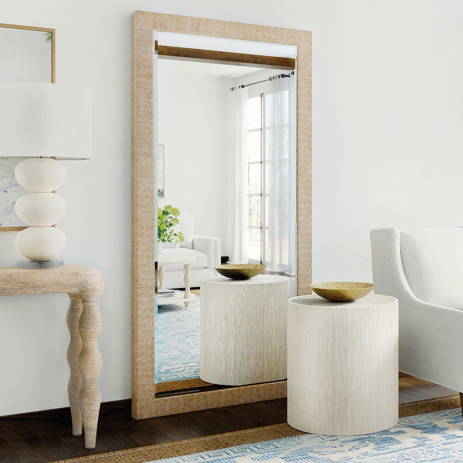 Hooker Furniture Serenity Sandpiper Floor Mirror