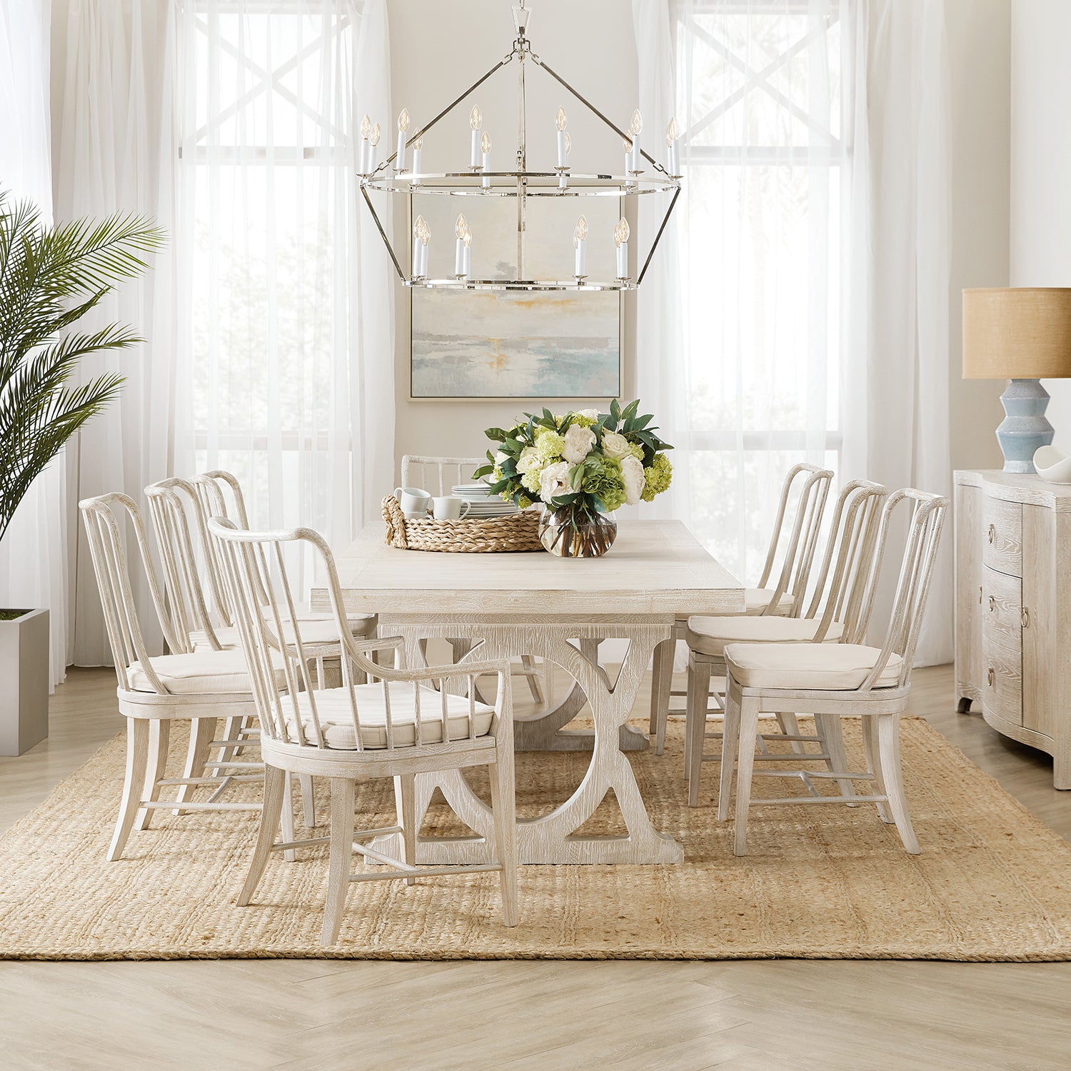 Hooker Furniture Serenity Bimini Spindle Side Chair Set of 2