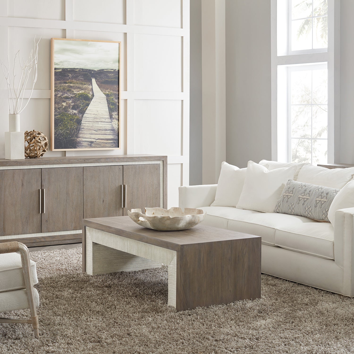 Hooker Furniture Serenity Skipper Rectangle Cocktail Table