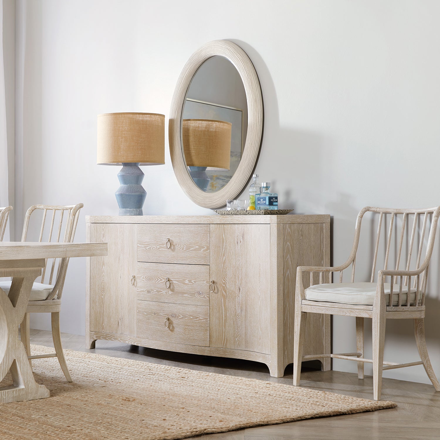 Hooker Furniture Serenity Amelia Oval Mirror