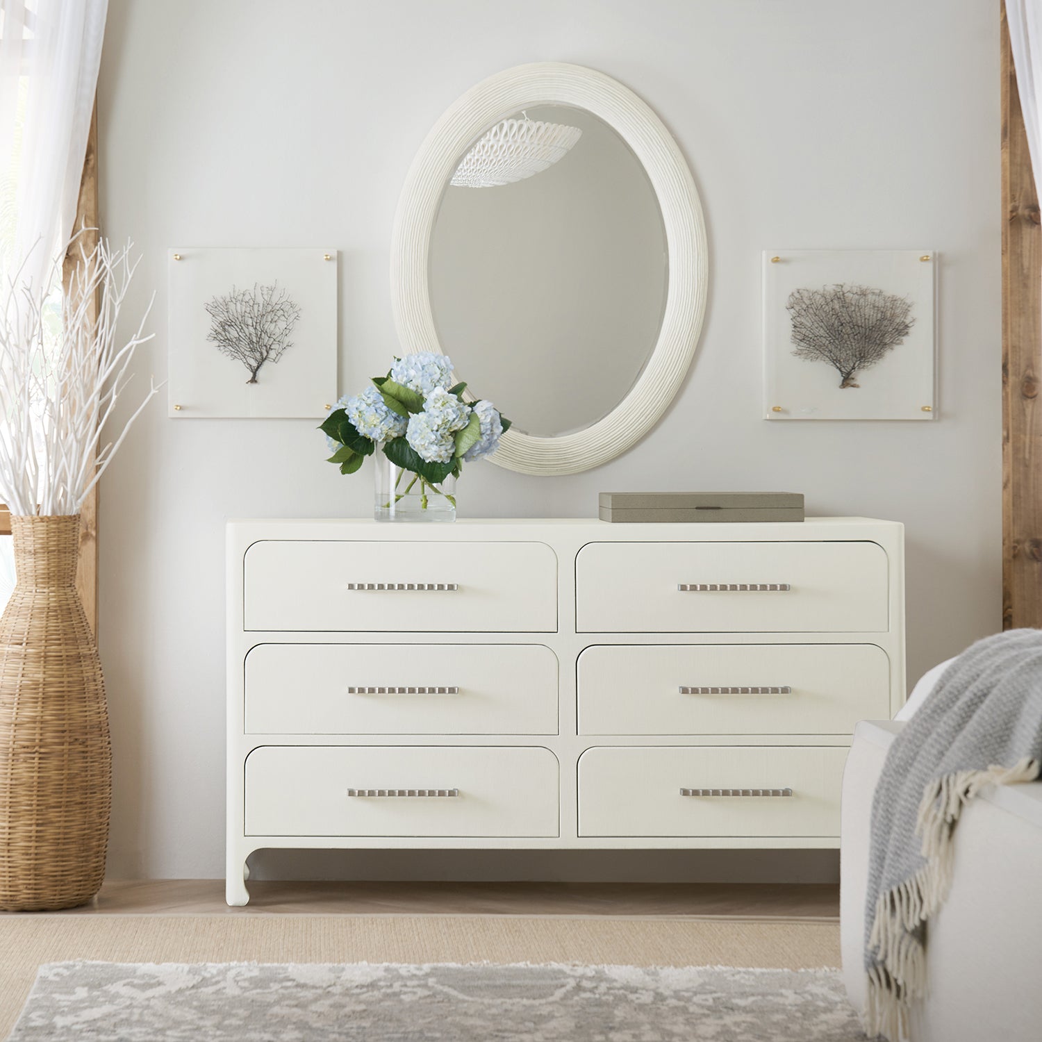 Hooker Furniture Serenity Amelia Oval Mirror