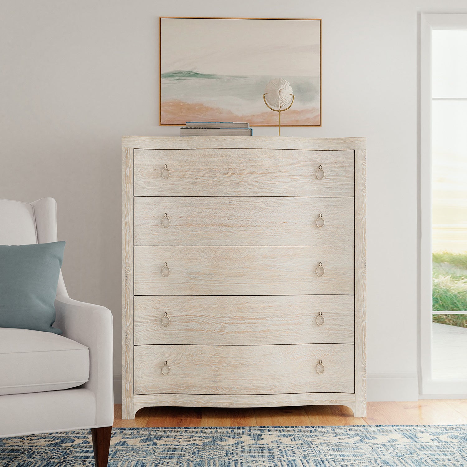 Hooker Furniture Serenity Monterey Five Drawer Chest