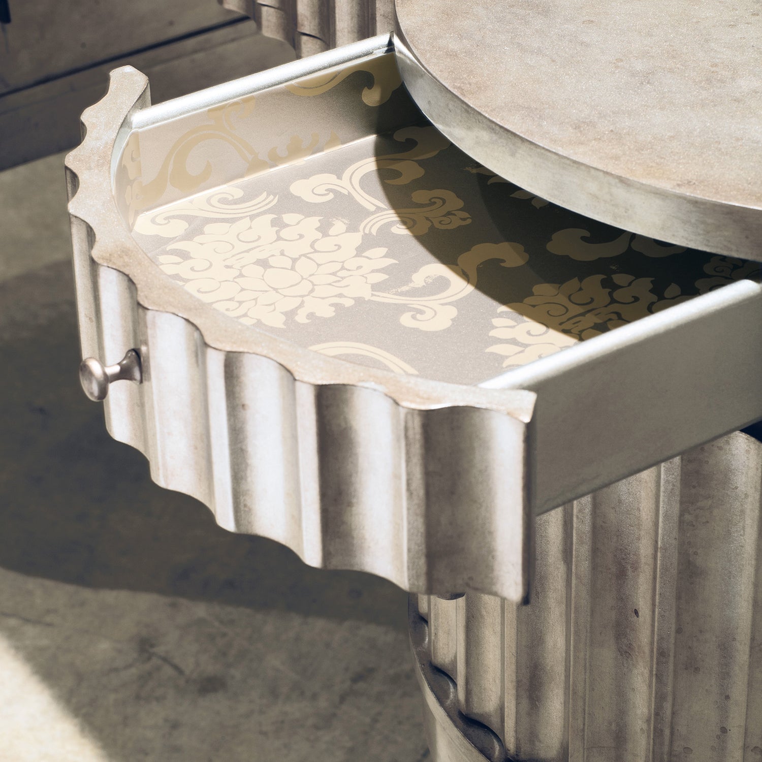 Hooker Furniture Melange Fluted Kidney Desk