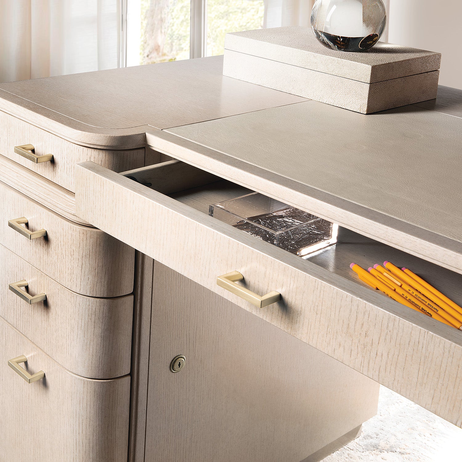 Hooker Furniture Marlowe Knee-Hole Desk