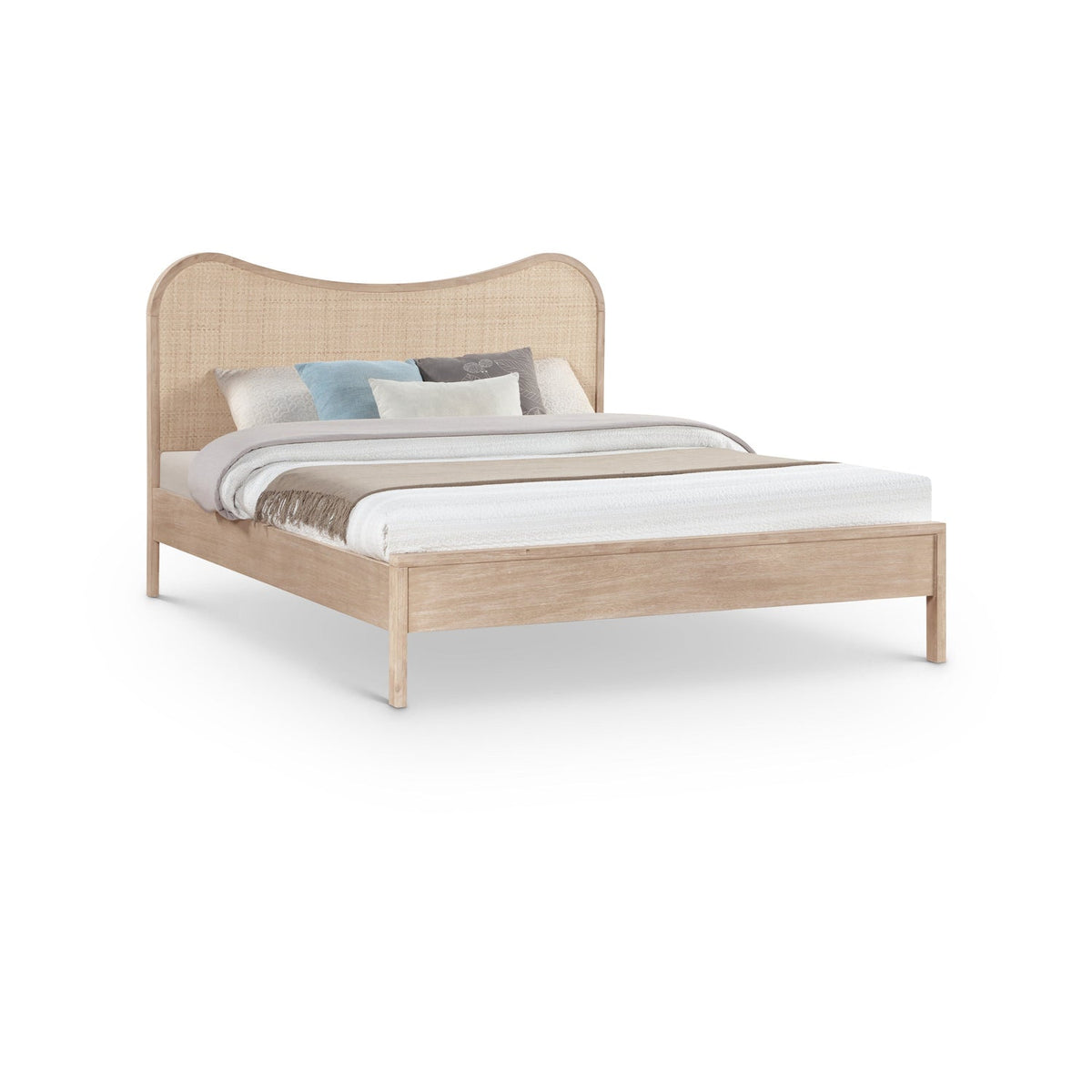 Windsor Natural Cane And Solid Wood Bed