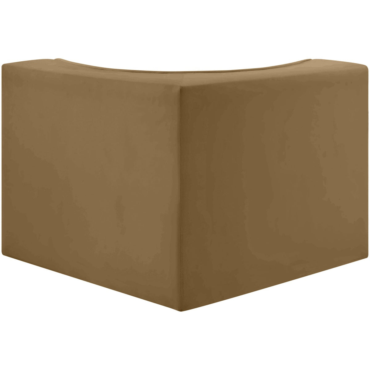 Rummi Saddle Velvet Performance Fabric Upholstered Modular Chair