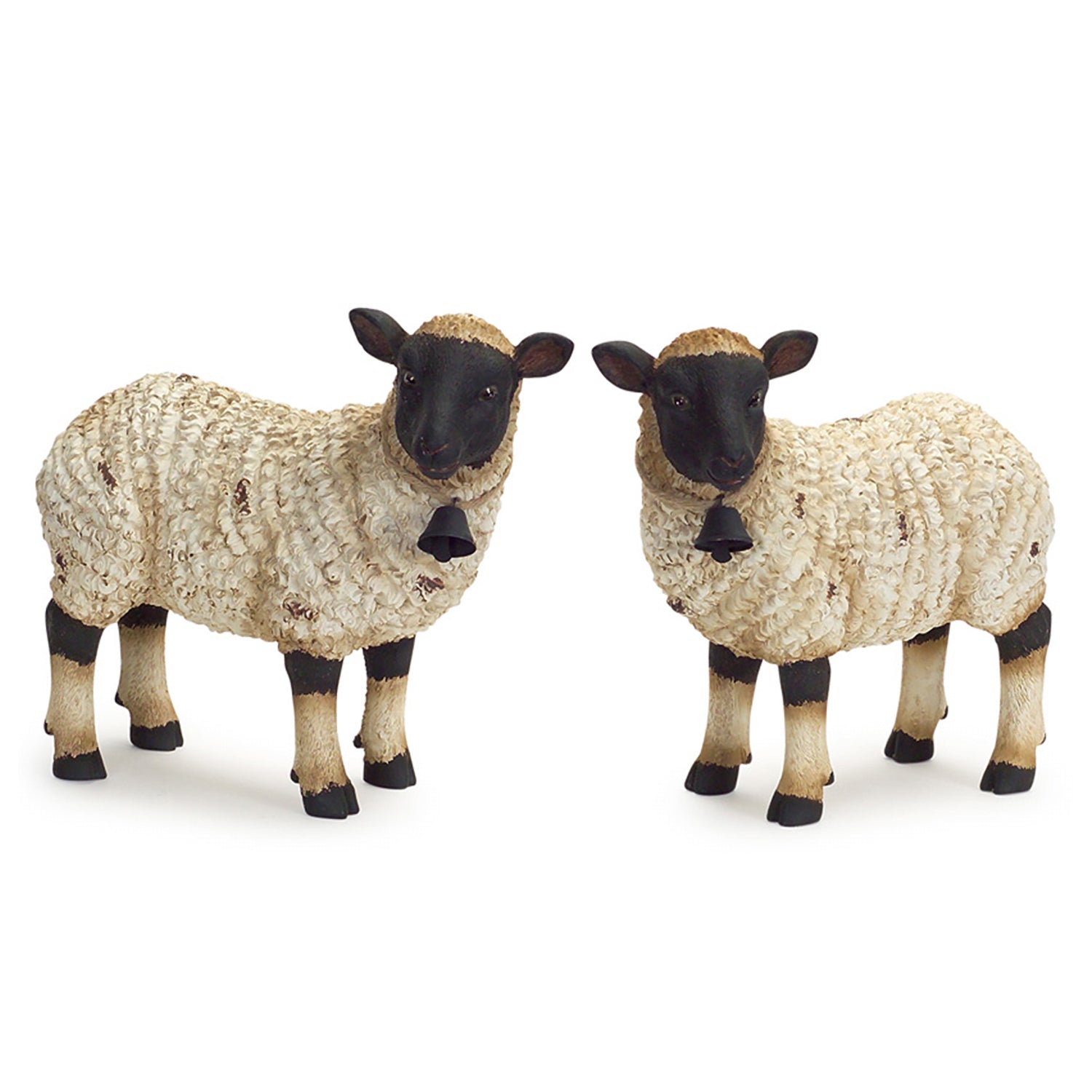 Rustic Sheep Figurine Set of 2