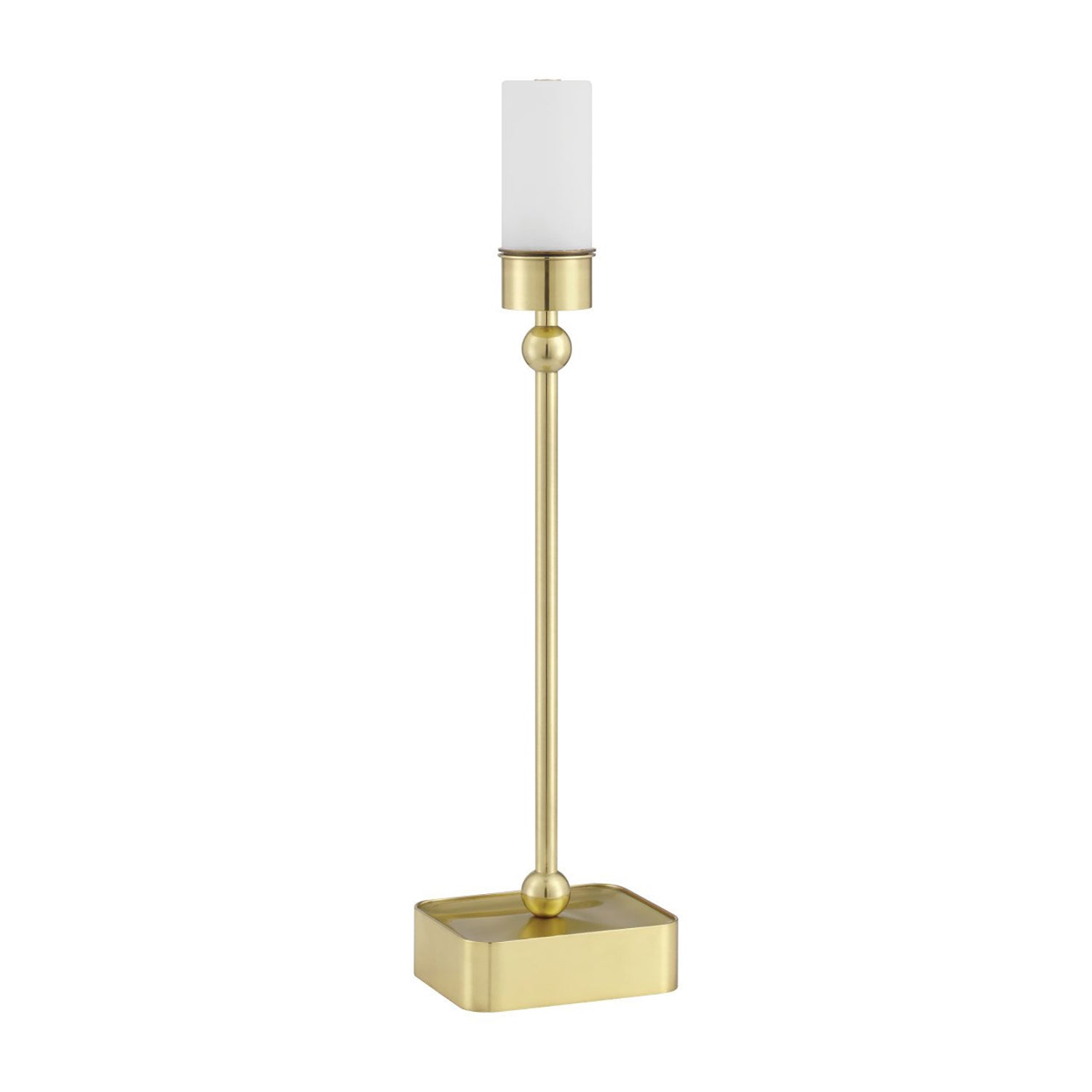 Currey & Co Gadabout Brass Cordless Table Lamp