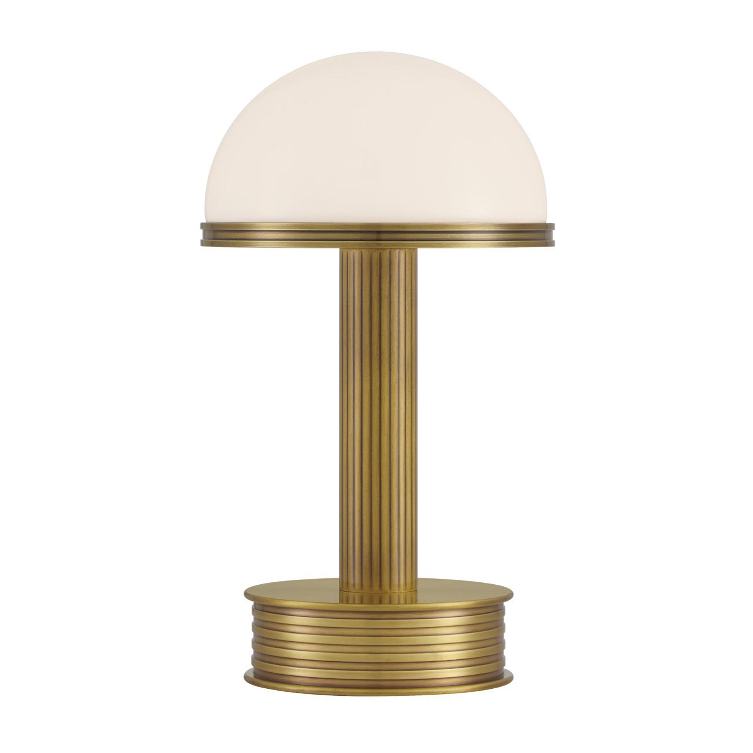 Currey & Co Promenade Brass Cordless Table Lamp