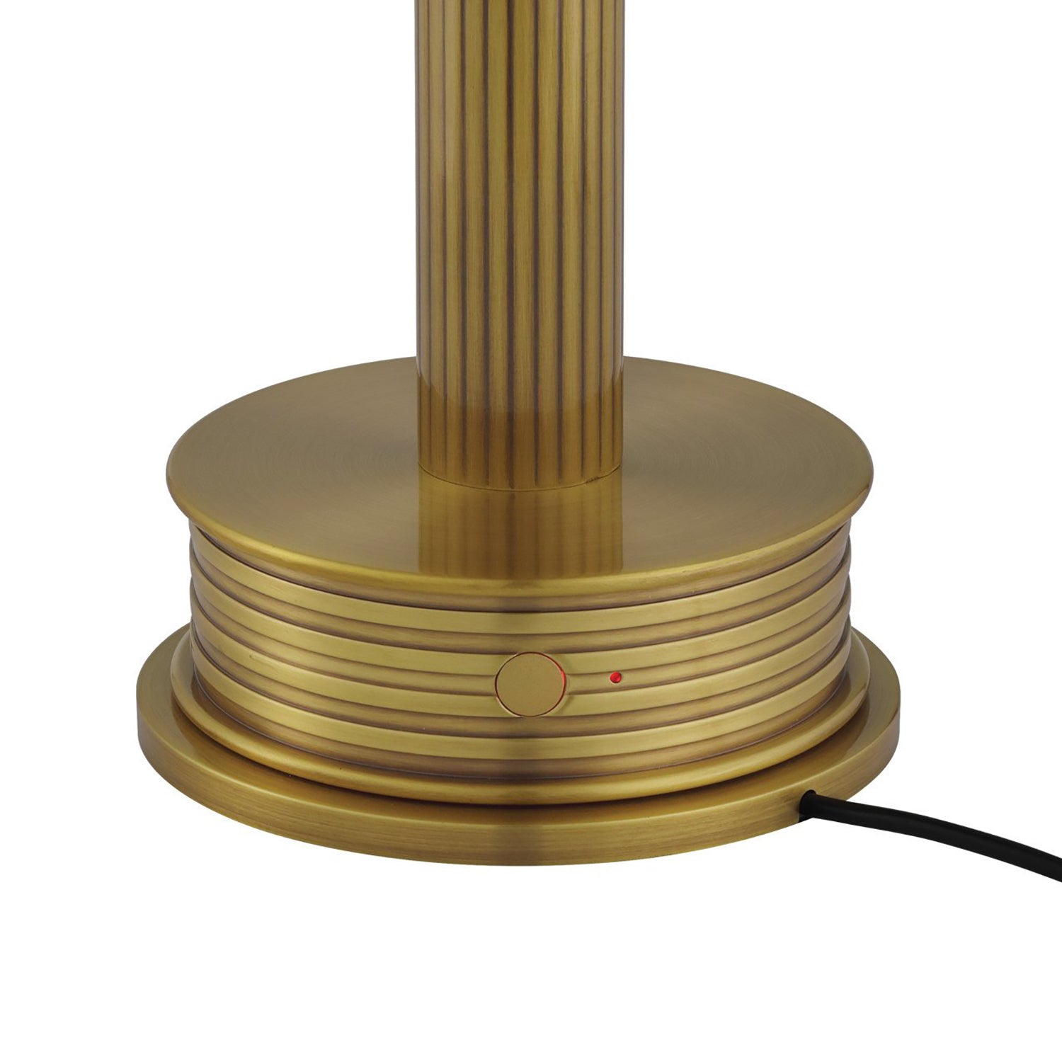 Currey & Co Promenade Brass Cordless Table Lamp