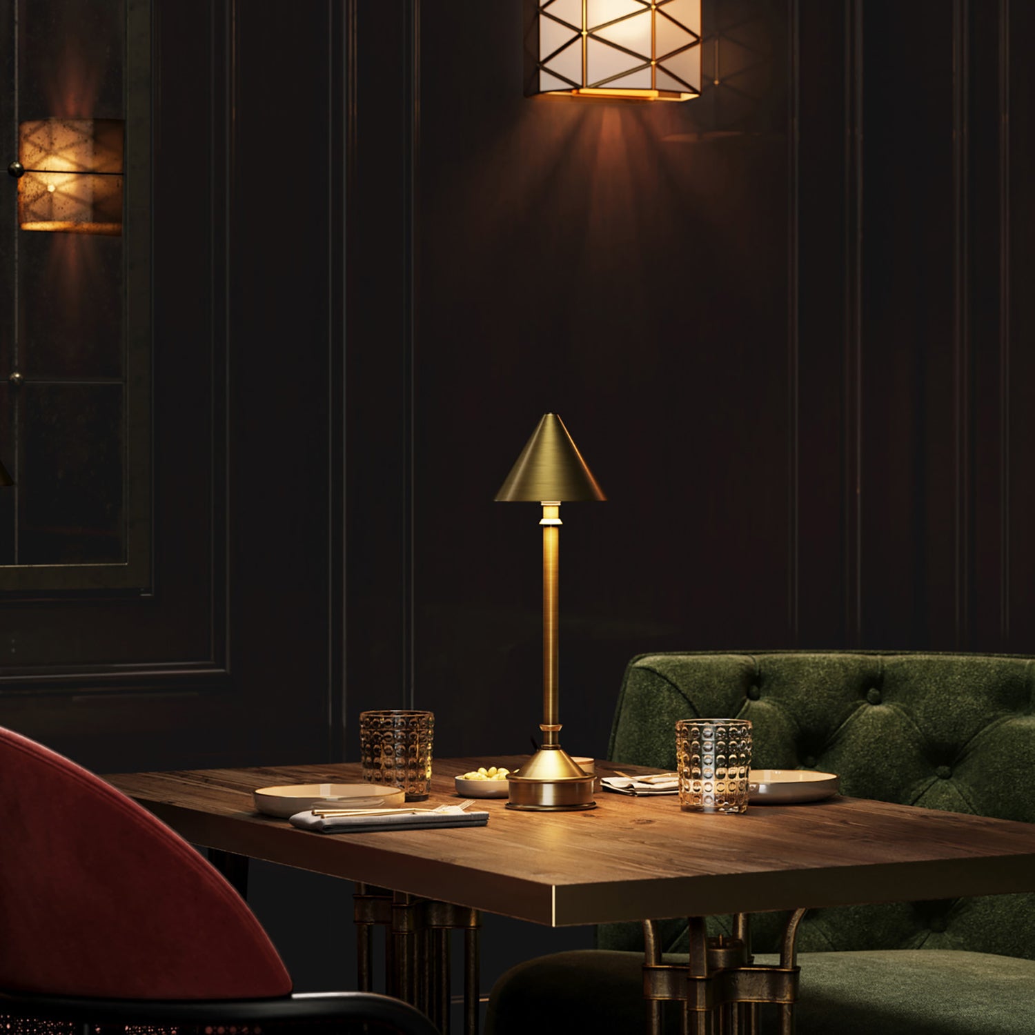 Currey & Co Traipse Cordless Table Lamp