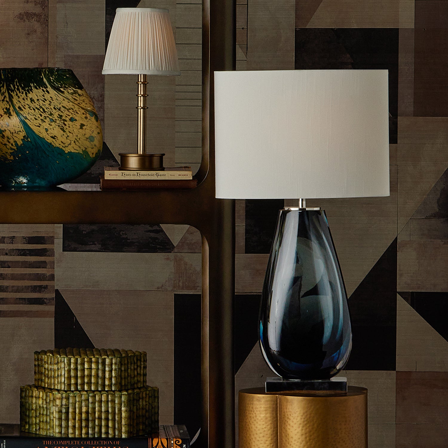 Currey & Co Danza Large Cordless Table Lamp