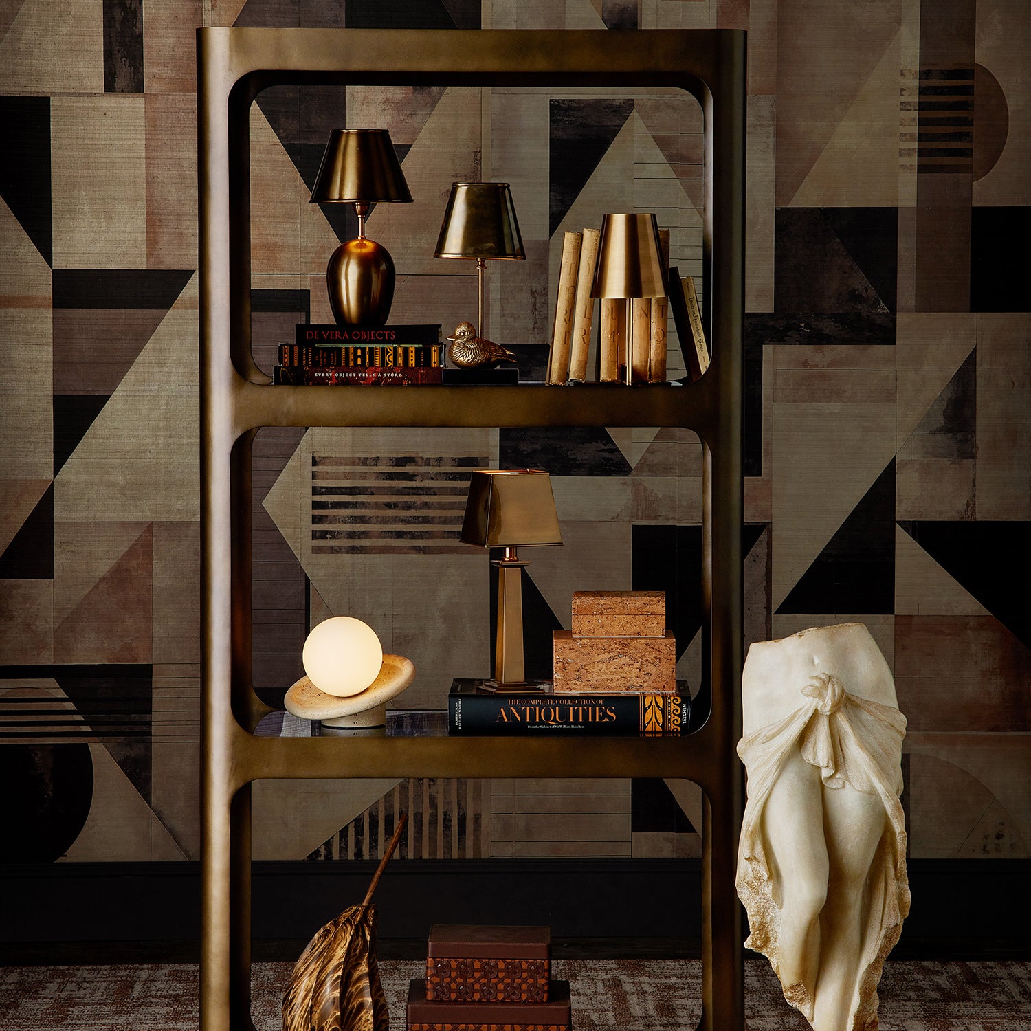 Currey & Co Pilote Cordless Table Lamp