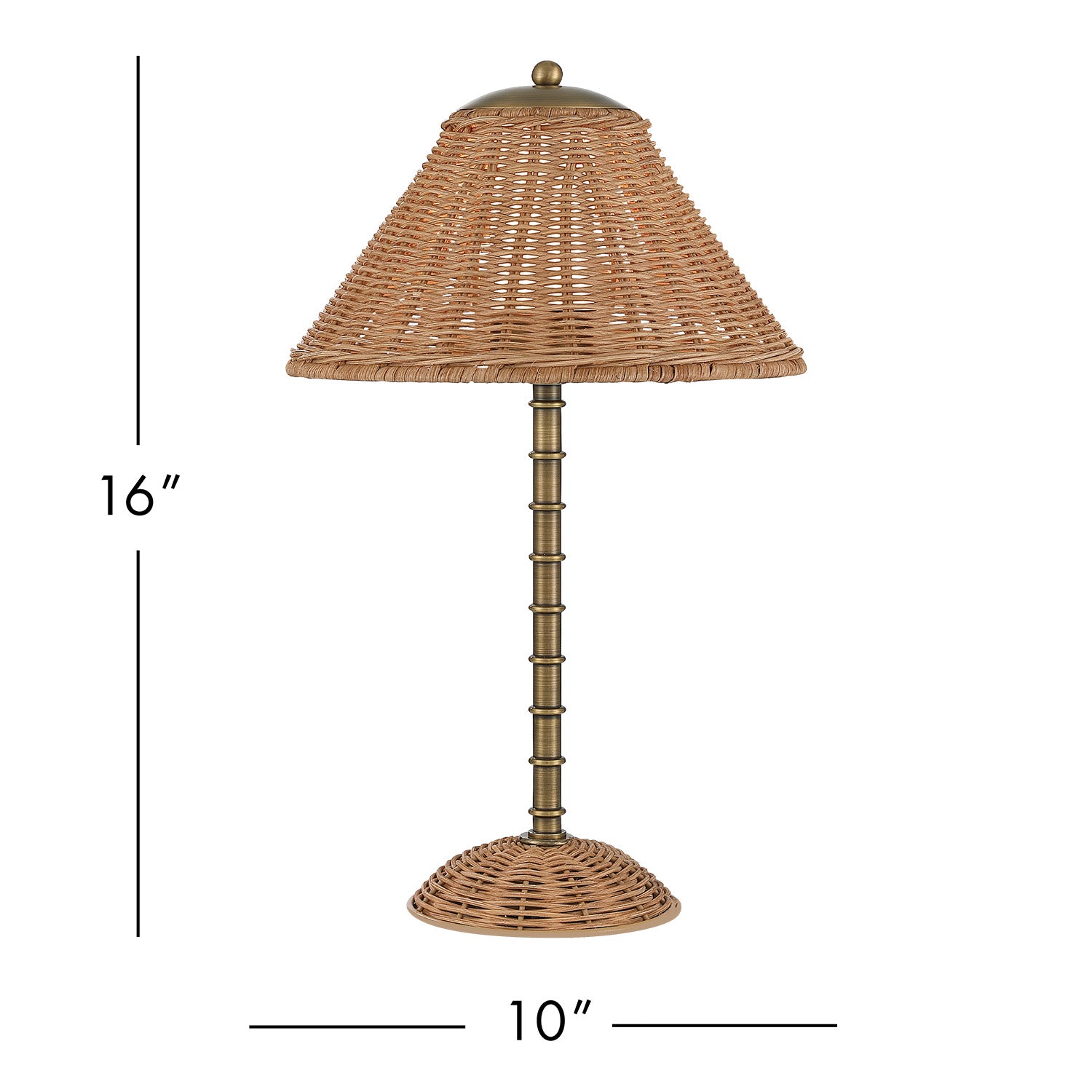 Currey & Co Skitter Cordless Table Lamp