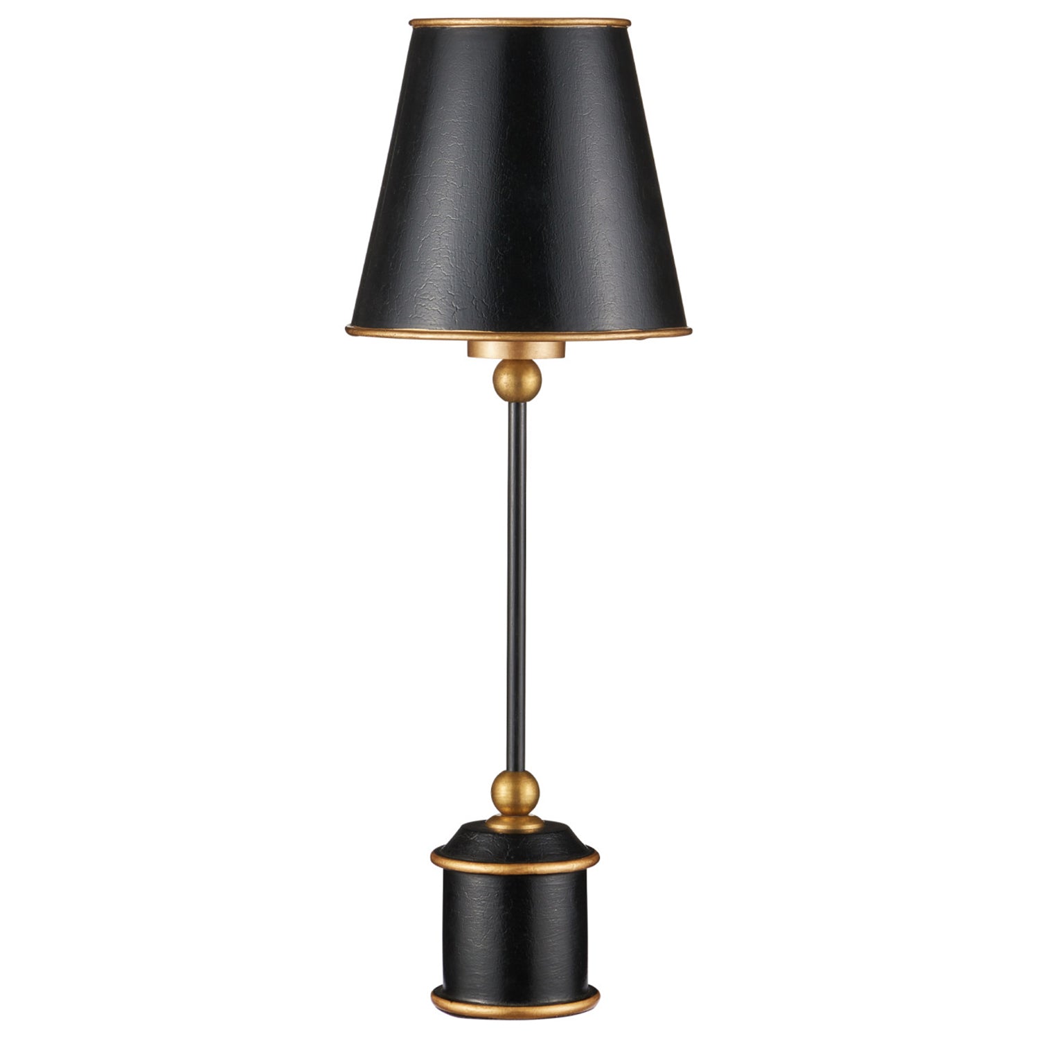 Currey & Co Daphne Black Cordless Table Lamp
