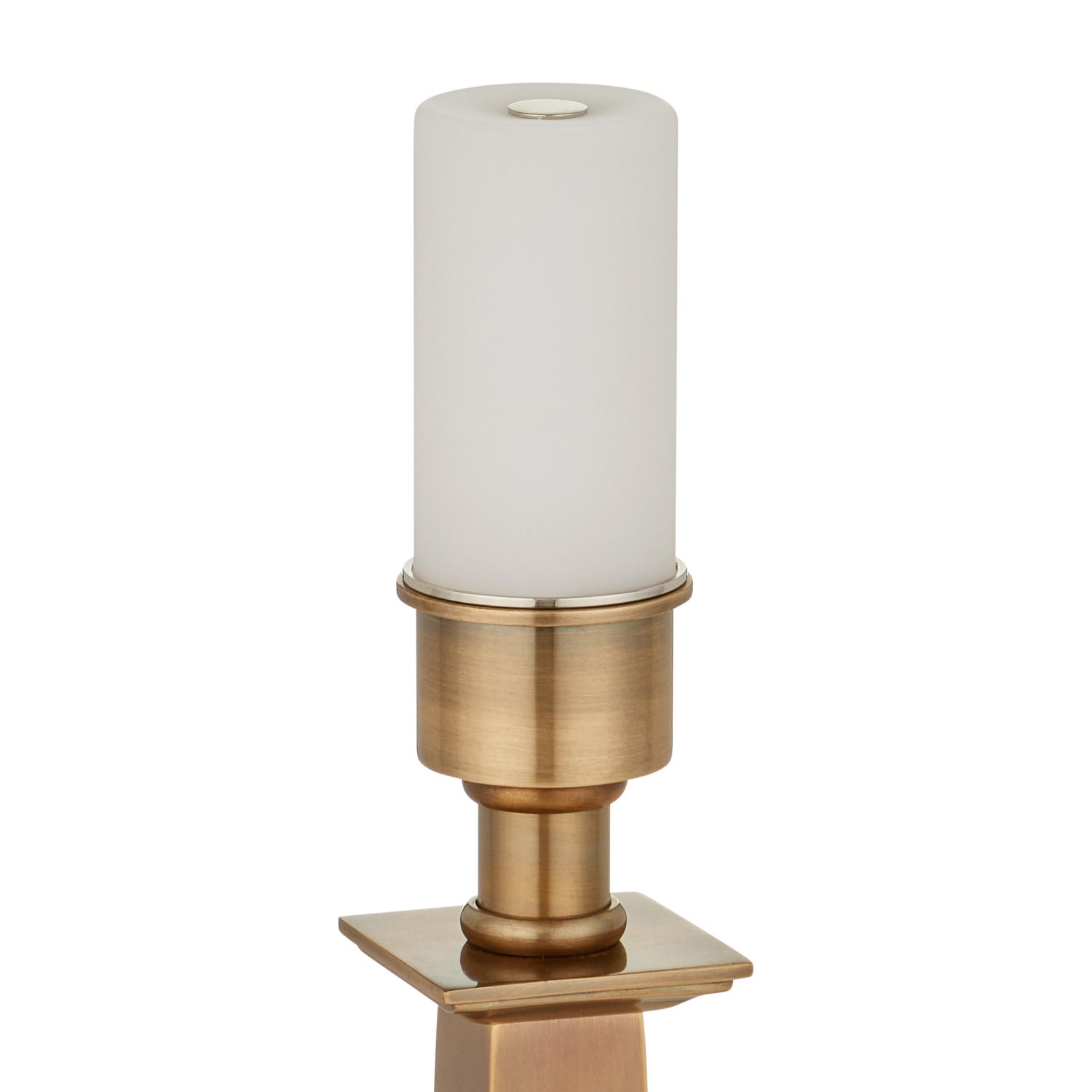Currey & Co Wander Antique Brass Cordless Table Lamp