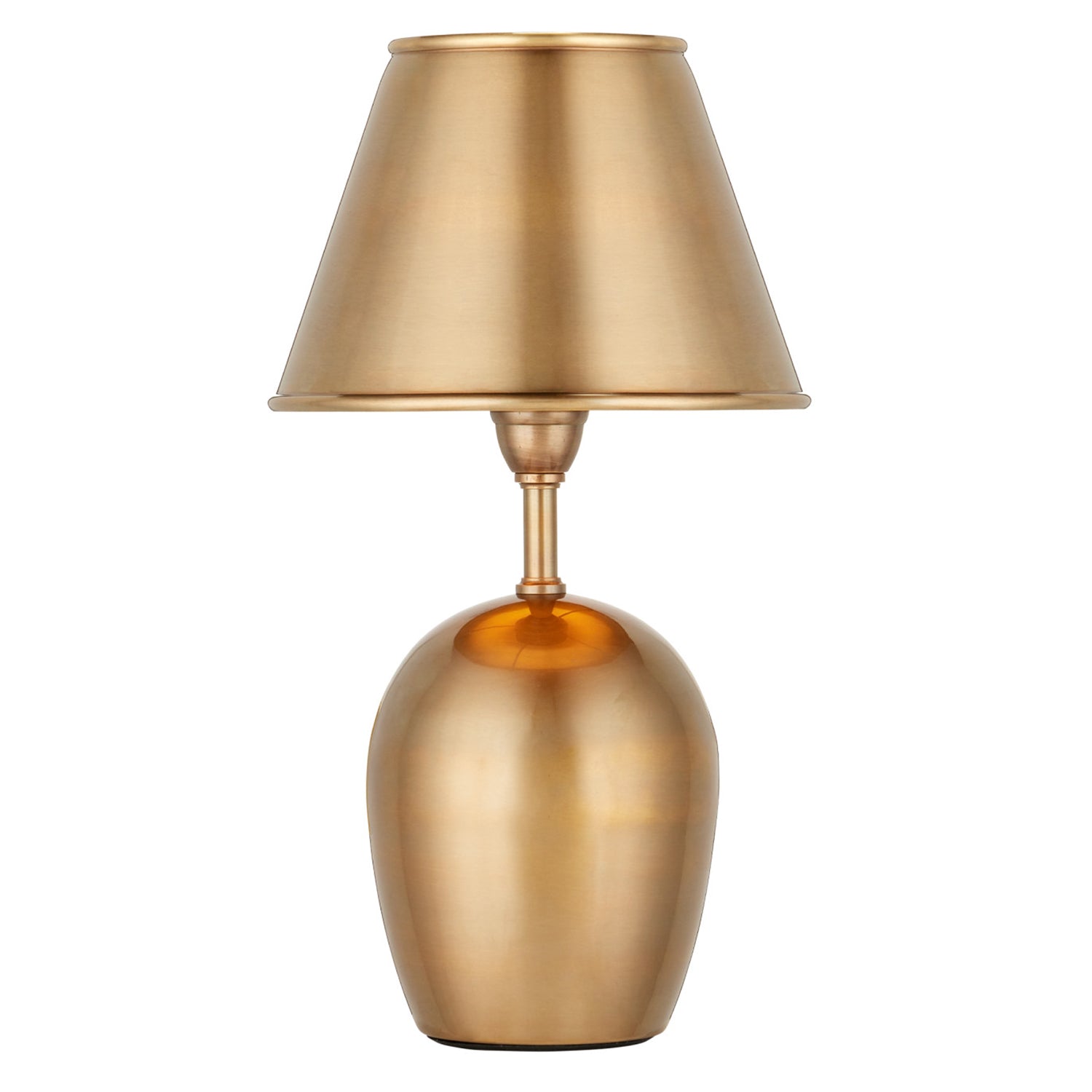 Currey & Co Volley Antique Brass Cordless Table Lamp