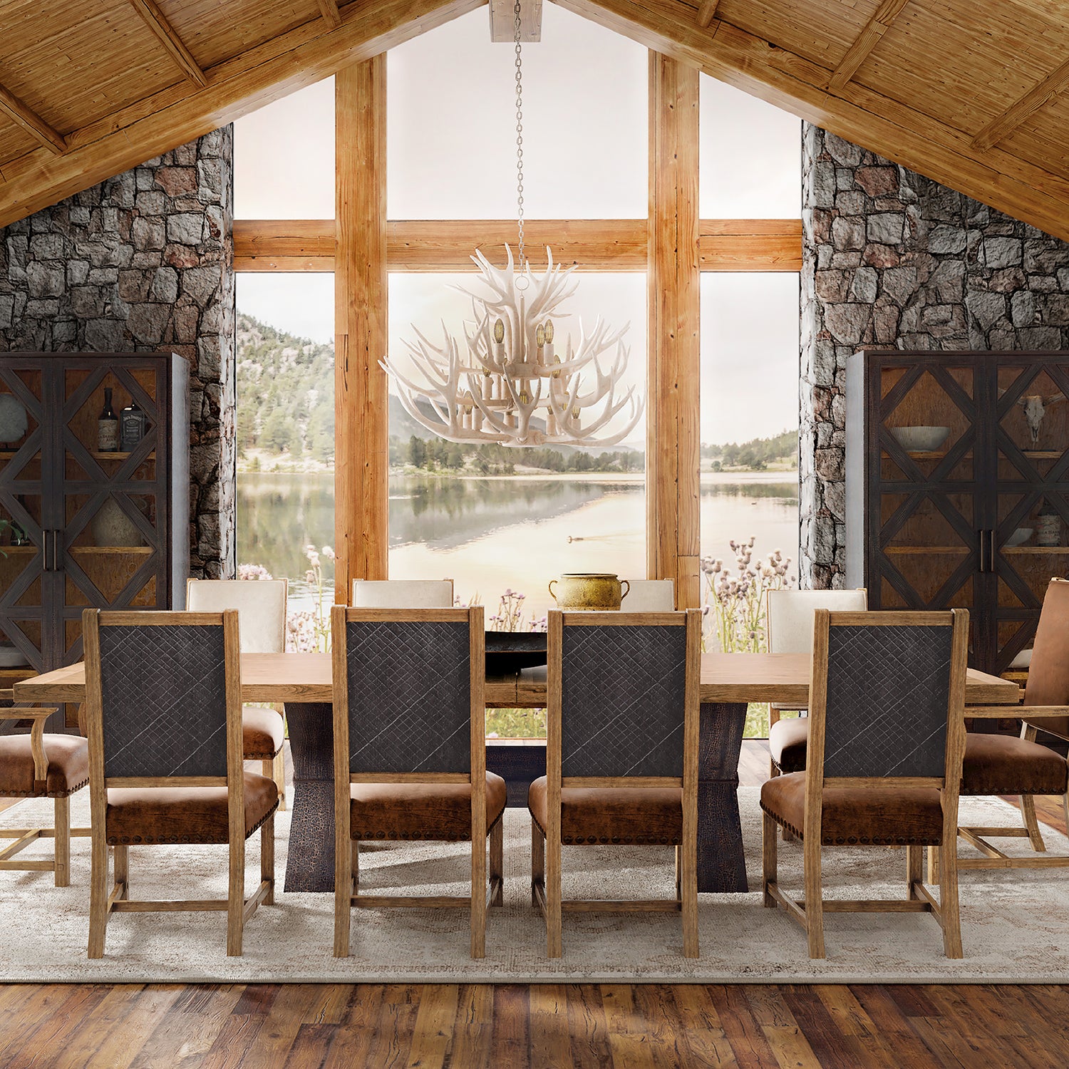 Hooker Furniture Big Sky Side Dining Chair Set of 2