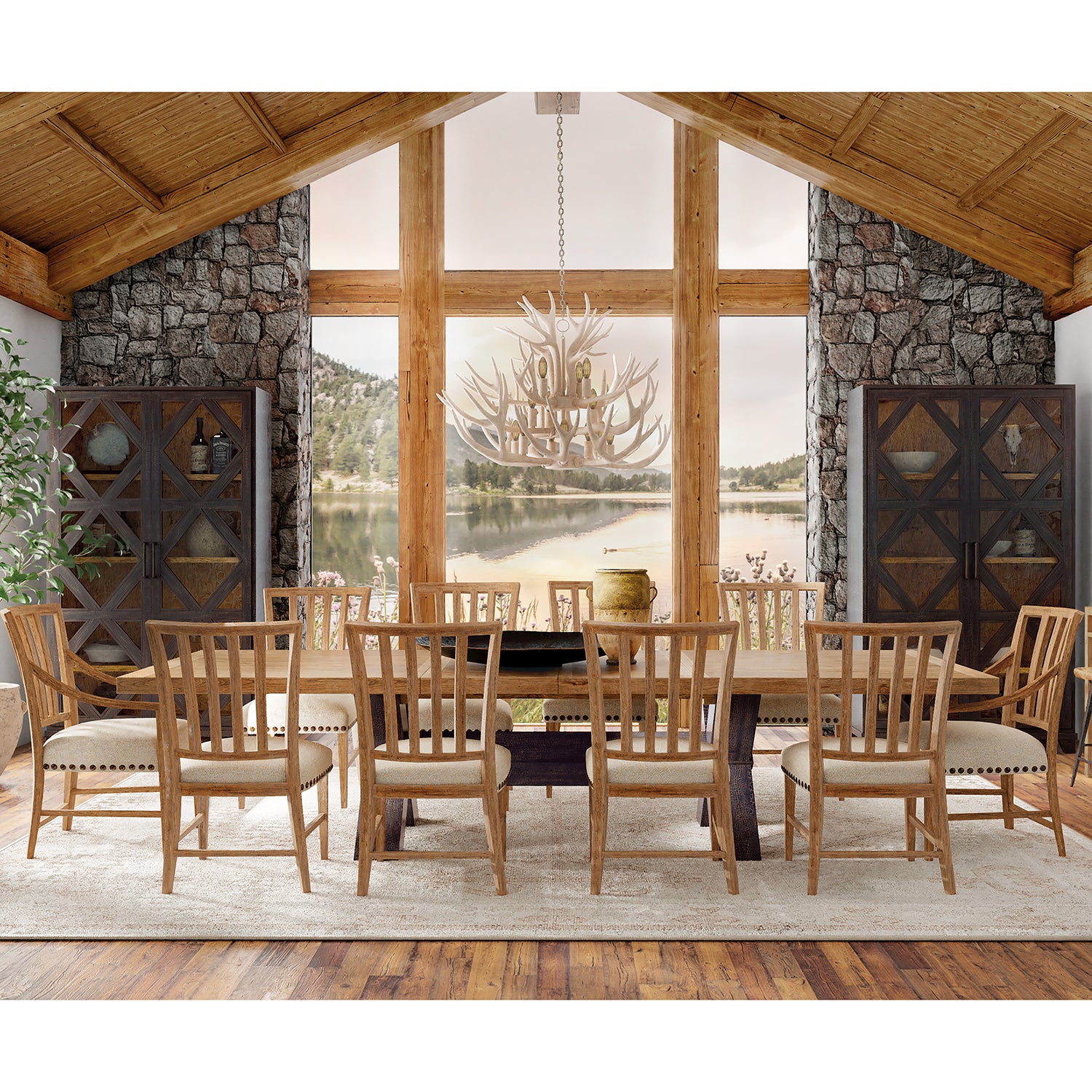 Hooker Furniture Big Sky Side Chair Set of 2