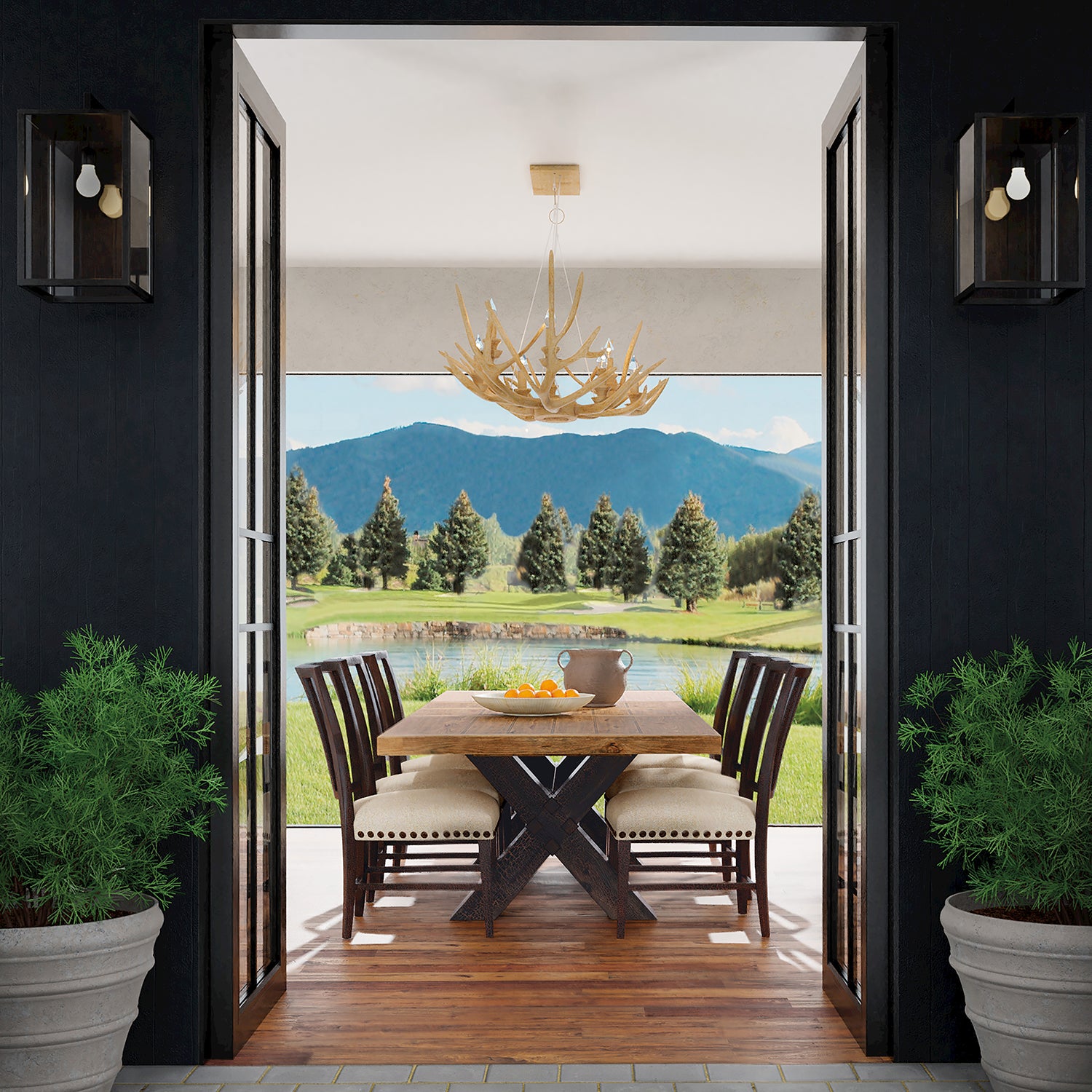 Hooker Furniture Big Sky Side Chair Set of 2