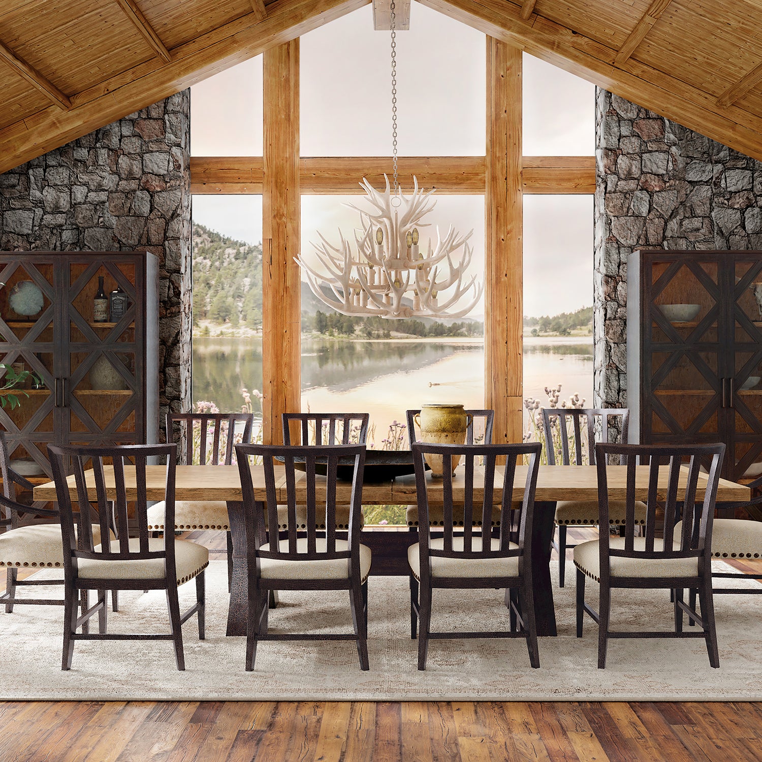 Hooker Furniture Big Sky Side Chair Set of 2