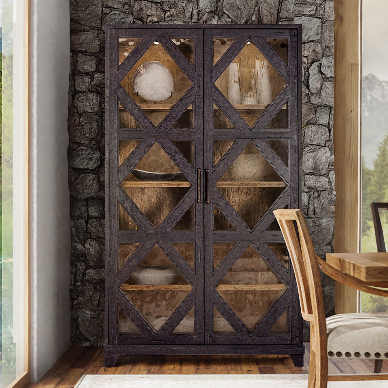 Hooker Furniture Big Sky Display Cabinet