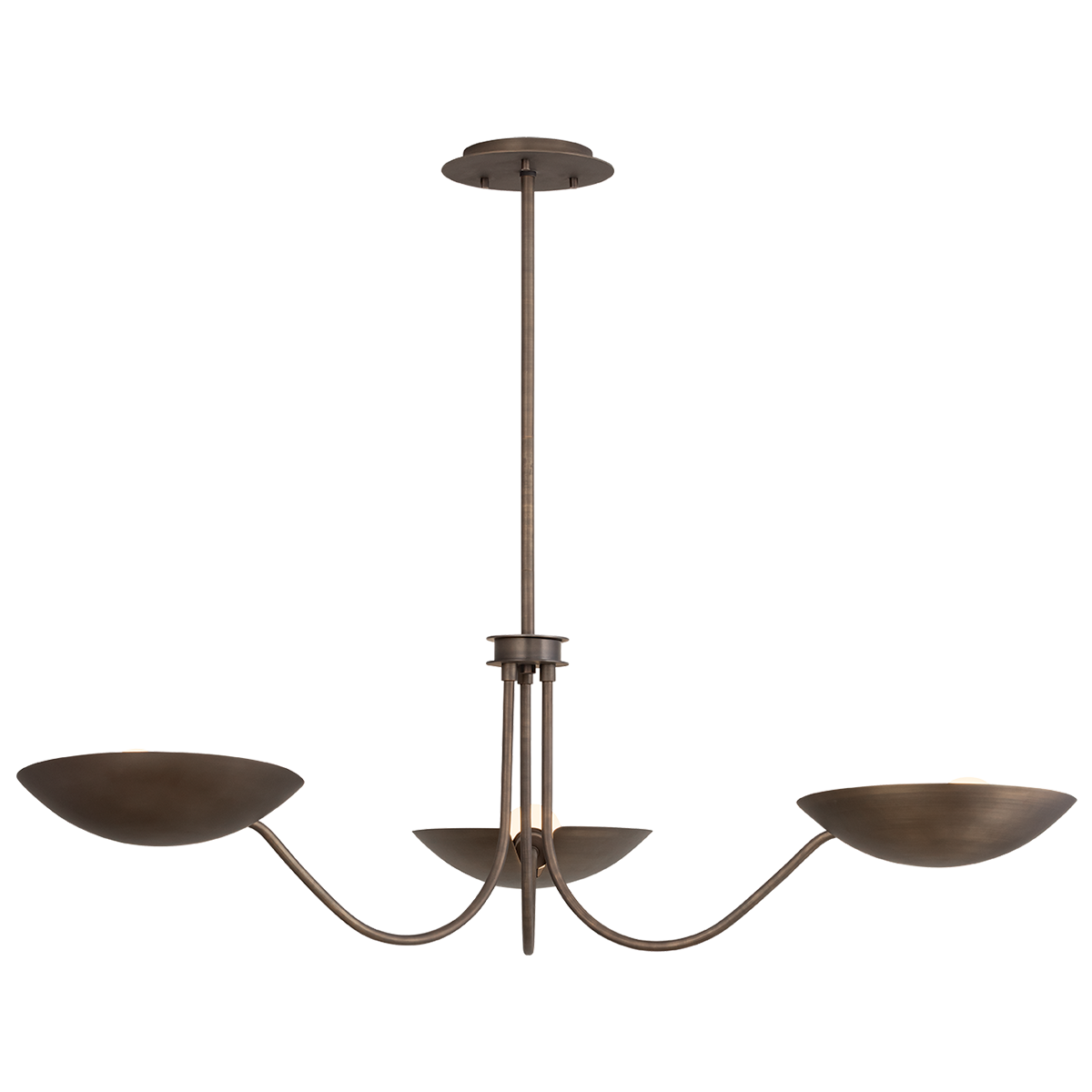 Hudson Valley Lighting Edenville Small Chandelier in Old World Brass, primary product view