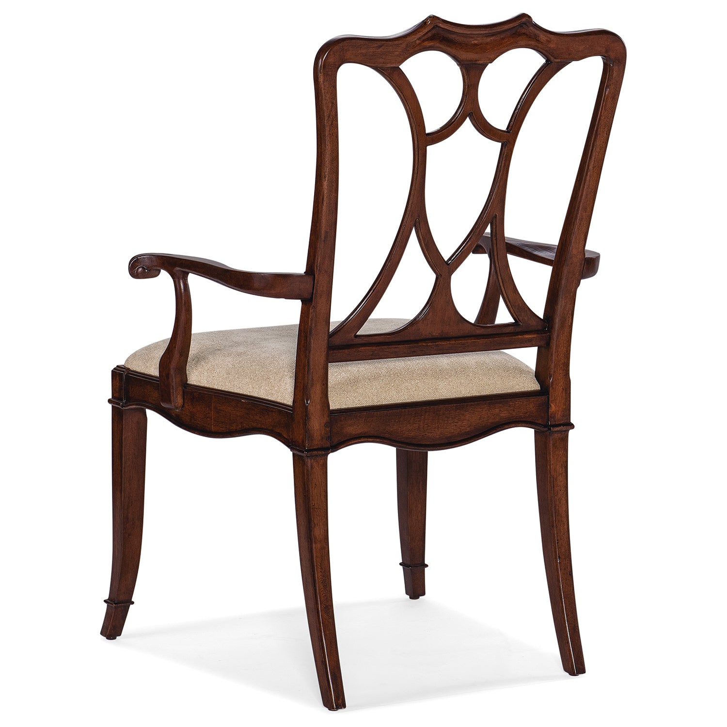 Hooker Furniture Charleston Upholstered Seat Arm Chair Set of 2