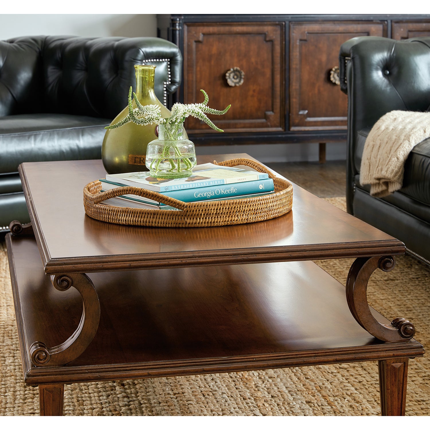 Hooker Furniture Charleston Two-Tiered Cocktail Table