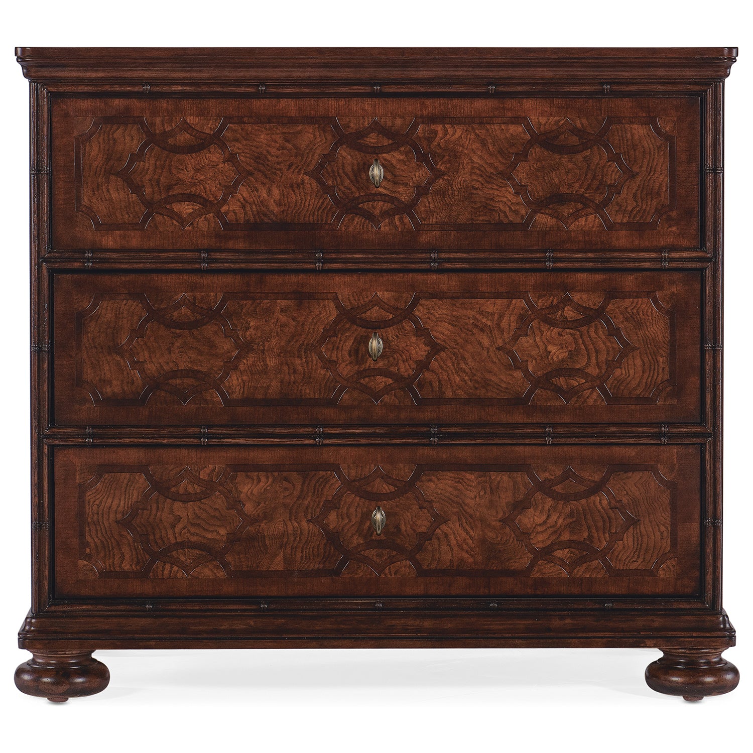 Hooker Furniture Charleston Three-Drawer Cherry Nightstand