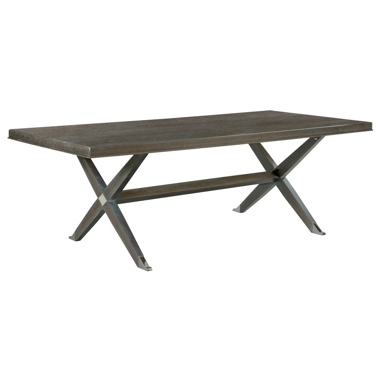 Fairfield Chair Libby Langdon Dining Table finished in Cerused Espresso