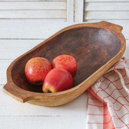 Oval Trencher Dough Bowl