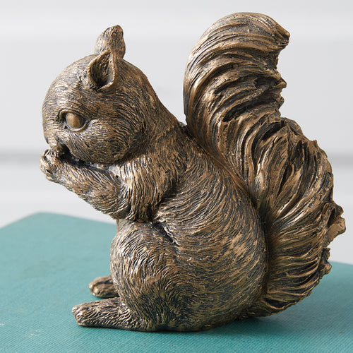 Tabletop Squirrel Sculpture Set of 4